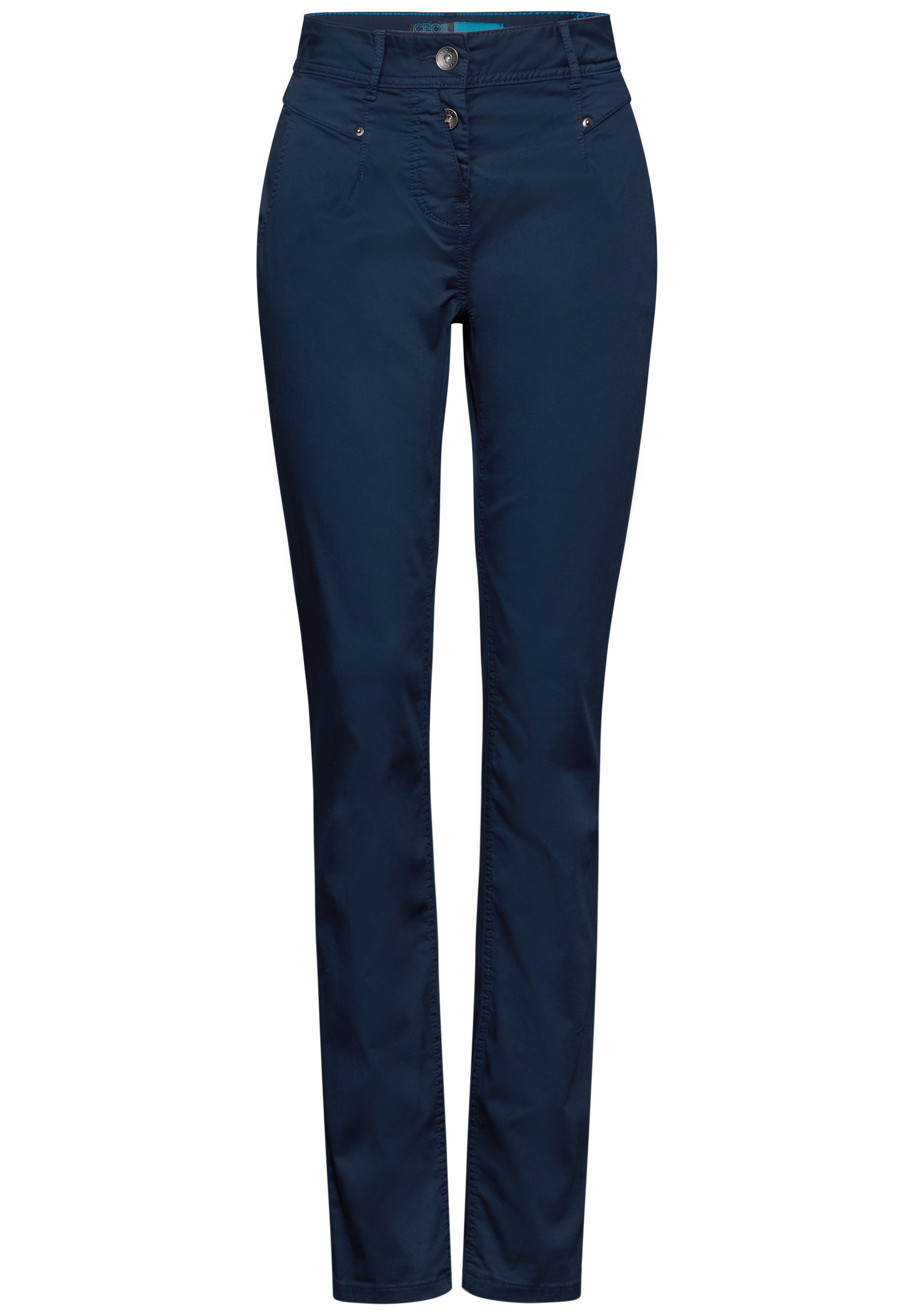 Cecil Boyfriend-Hose, 4-Pocket Style