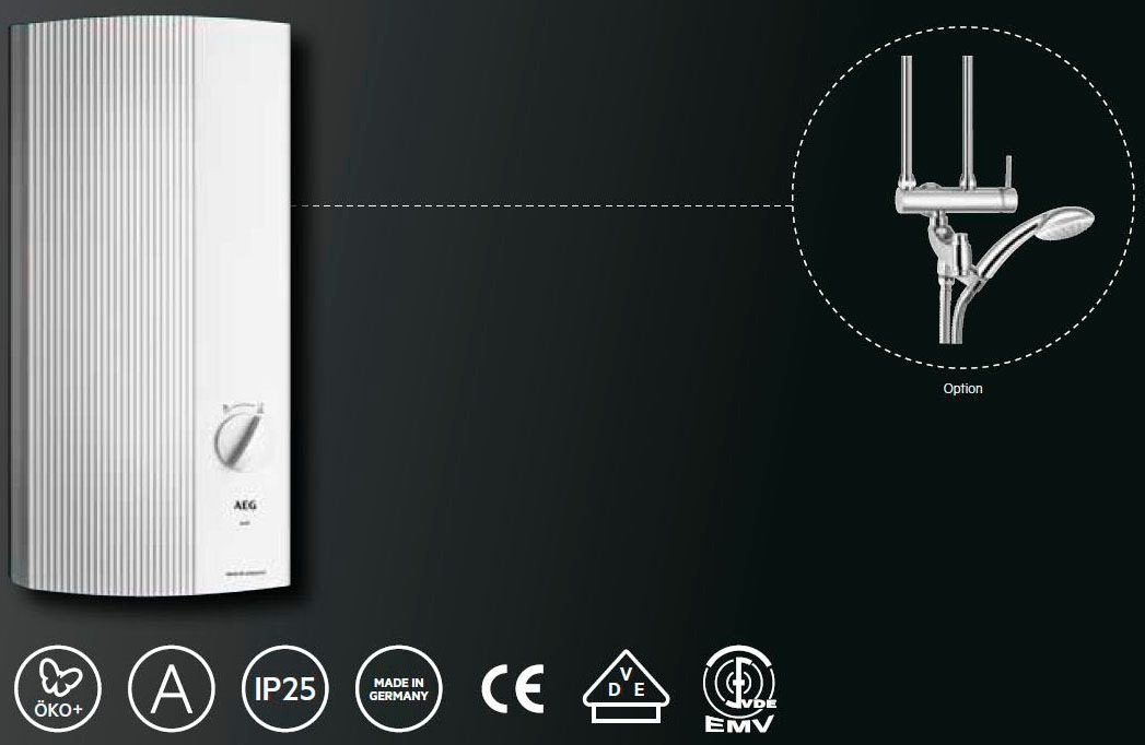 Eltron AEG Chauffe-eau DDLE Easy 228841 blanc , 21/kW, 400 V, électronique 6