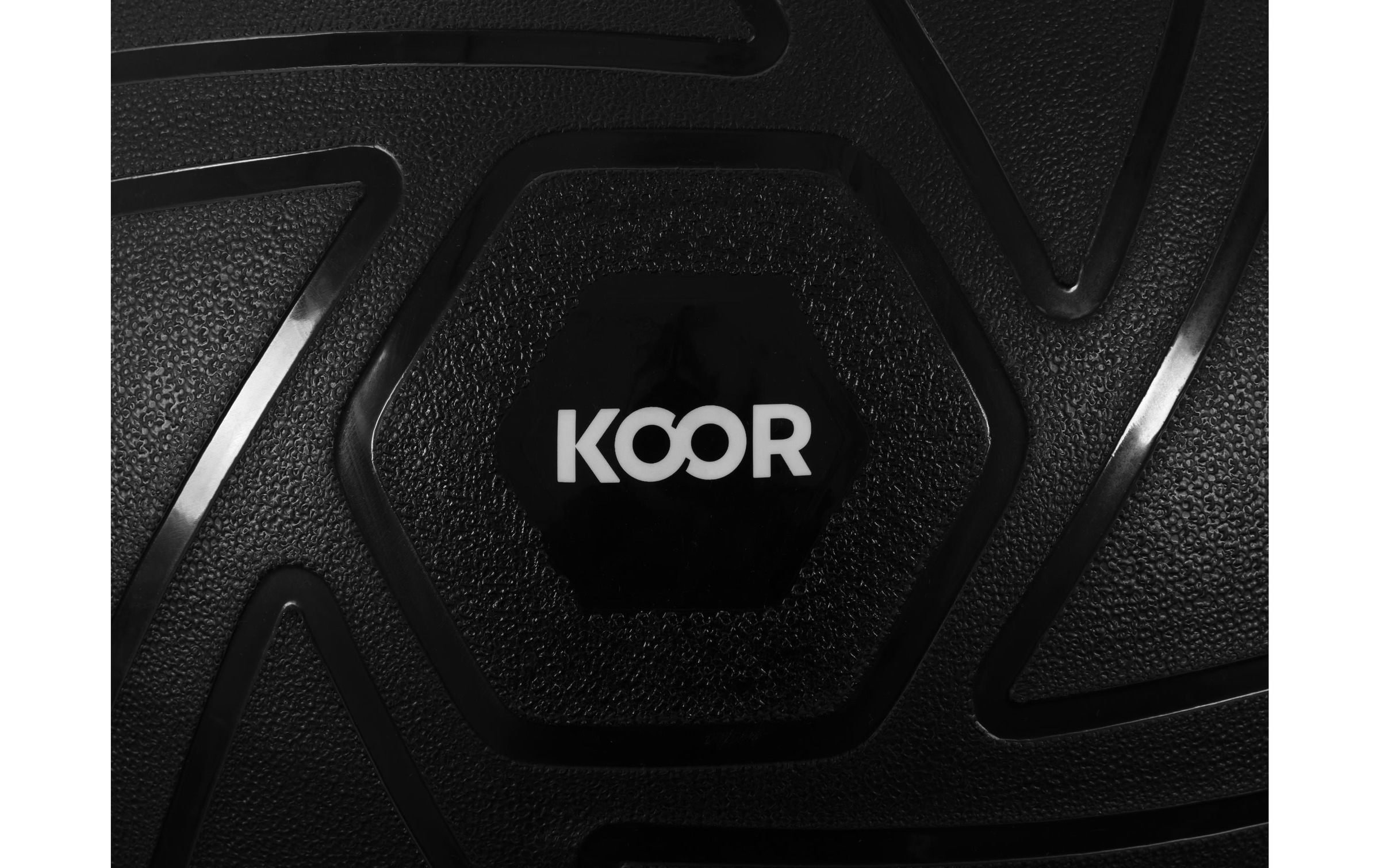 KOOR Gymnastikball »65cm schwarz«