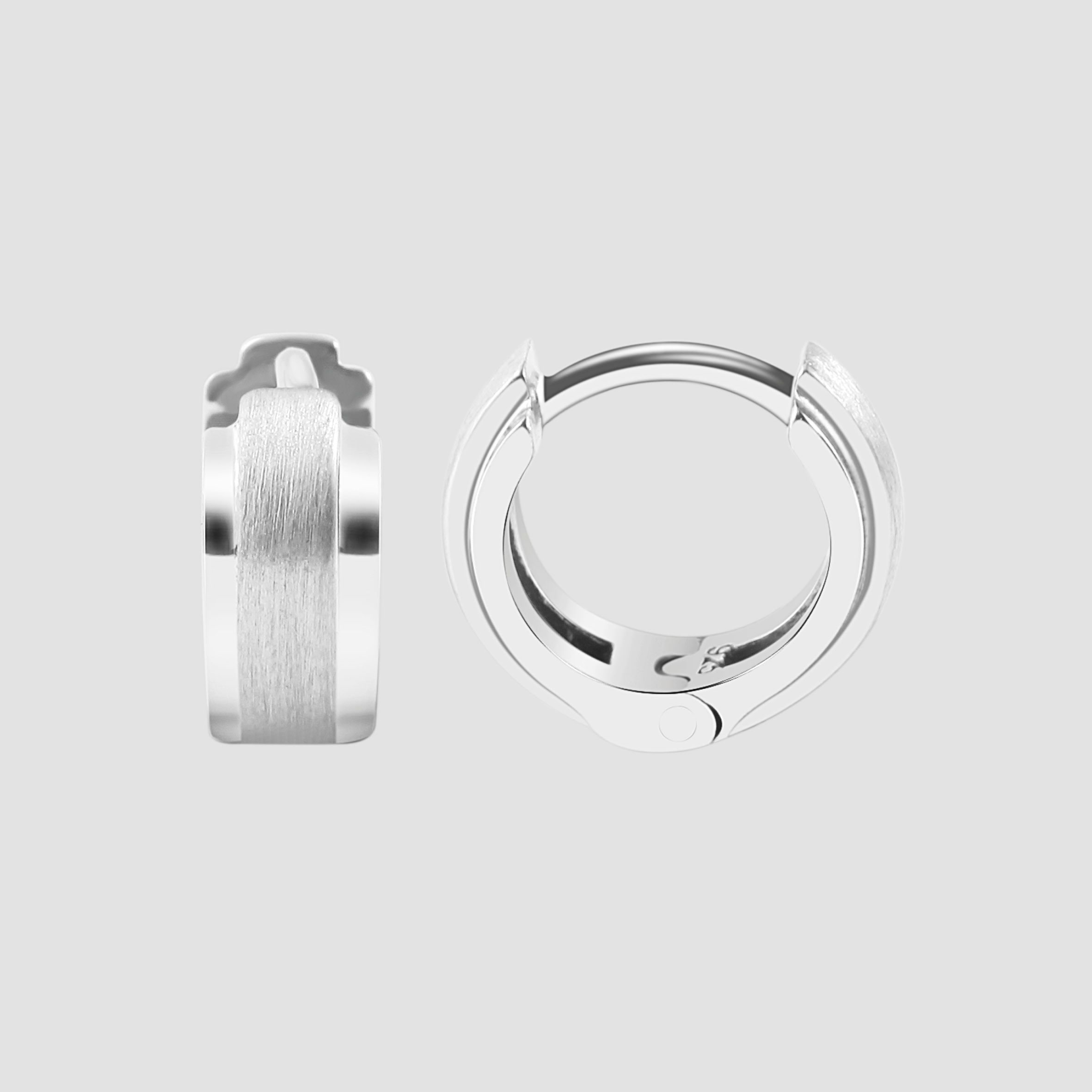 Adelia´s Klappcreolen »Damen Ohrringe – Klappcreole aus 925 Silber« Ideal als Geschenk für besondere Anlässe