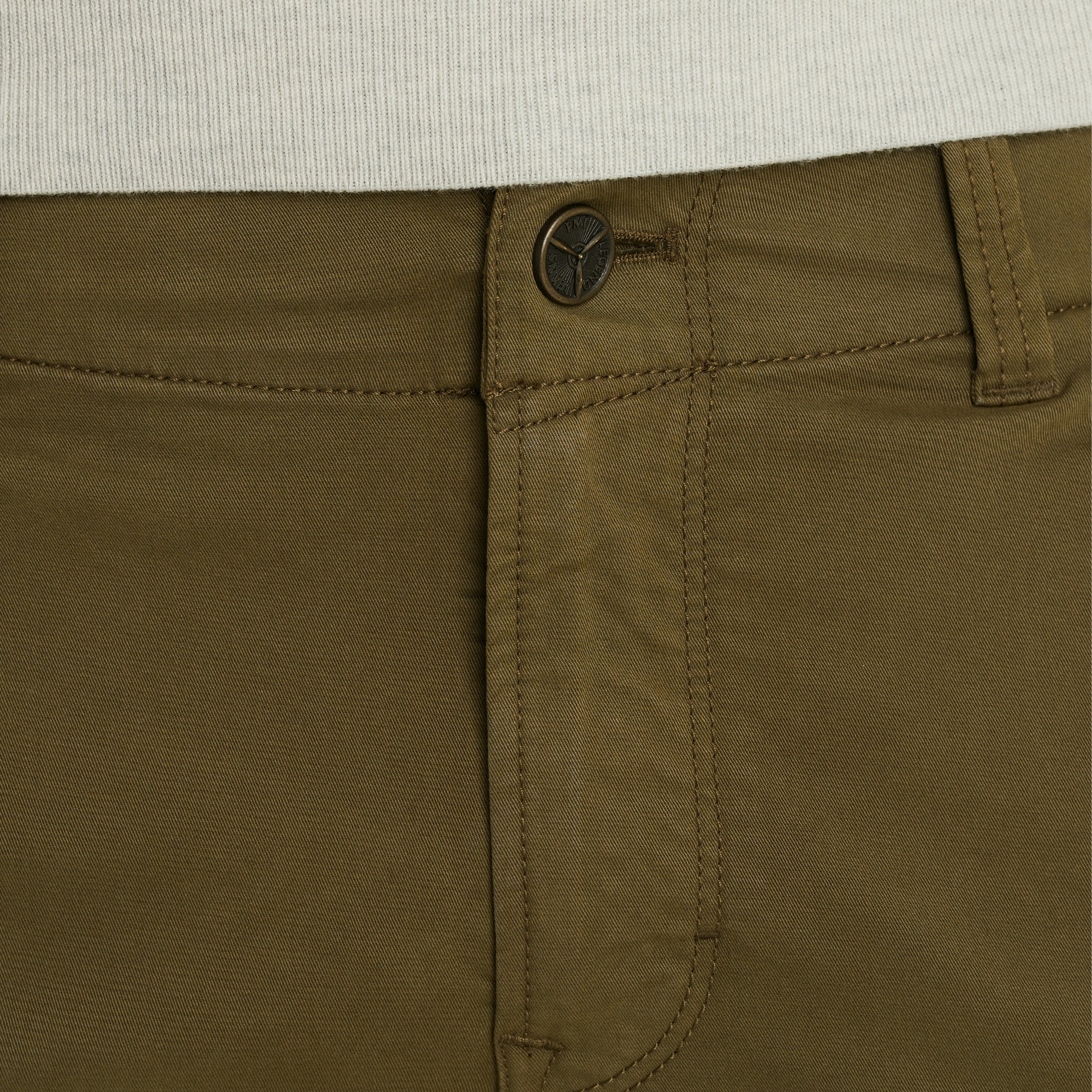 PME LEGEND Cargohose »Nordrop Stretch Twill«, mit Logo Stickerei
