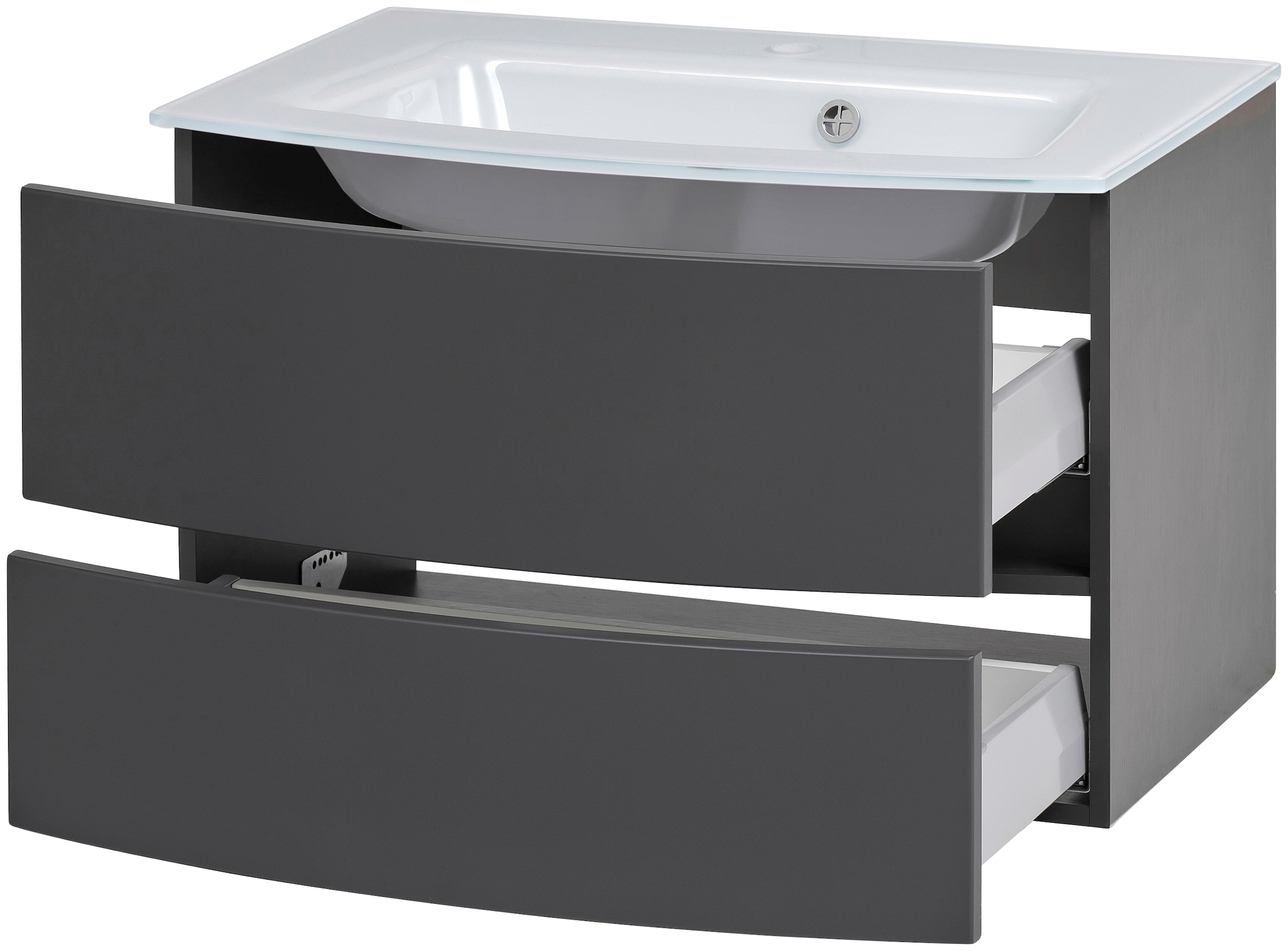 welltime Waschtisch »Kaunas«, Breite 80 cm, mit Soft-Close Funktion