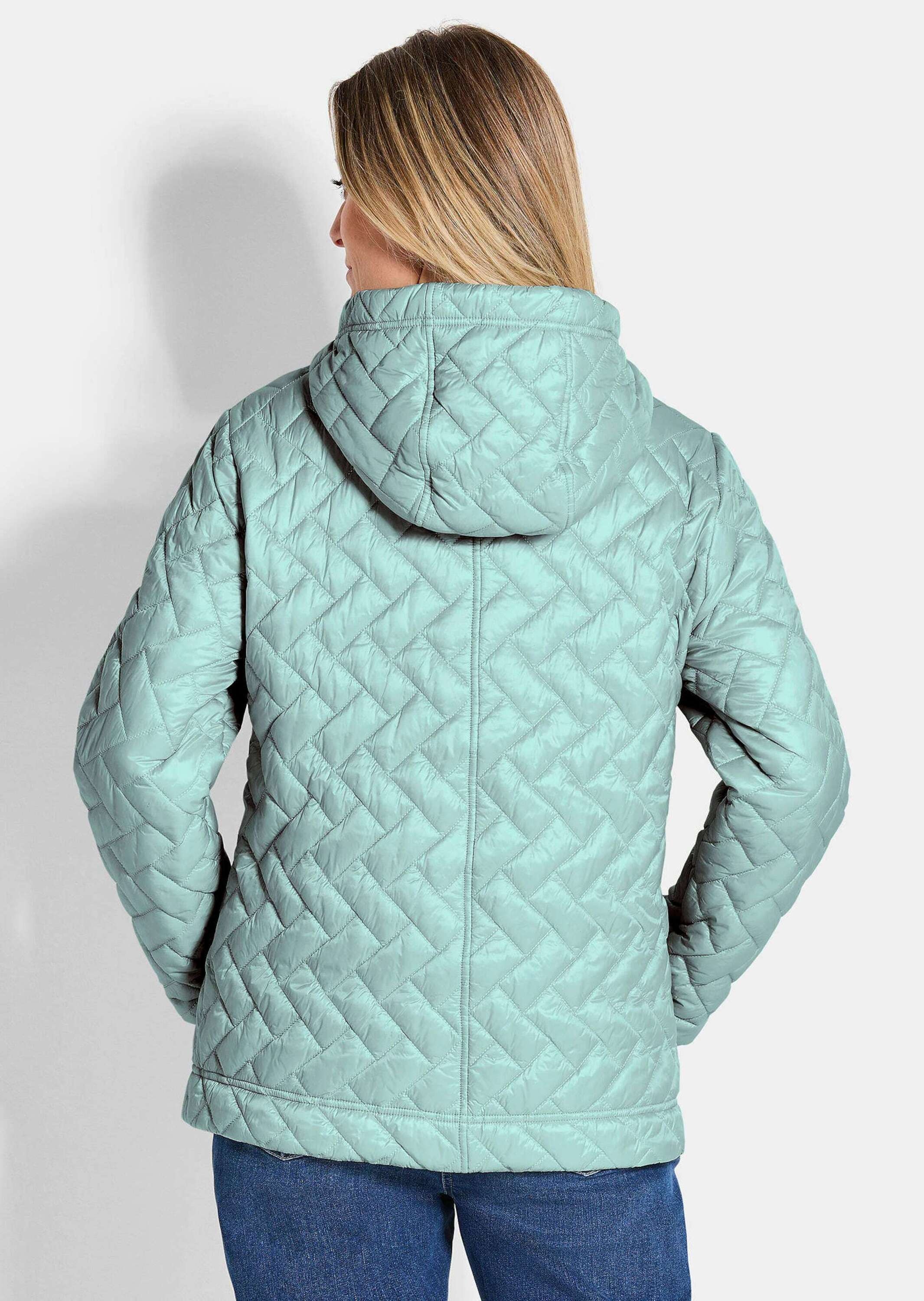 GOLDNER Kurzjacke »Kurzgröße Leichte Steppjacke mit Kapuze«