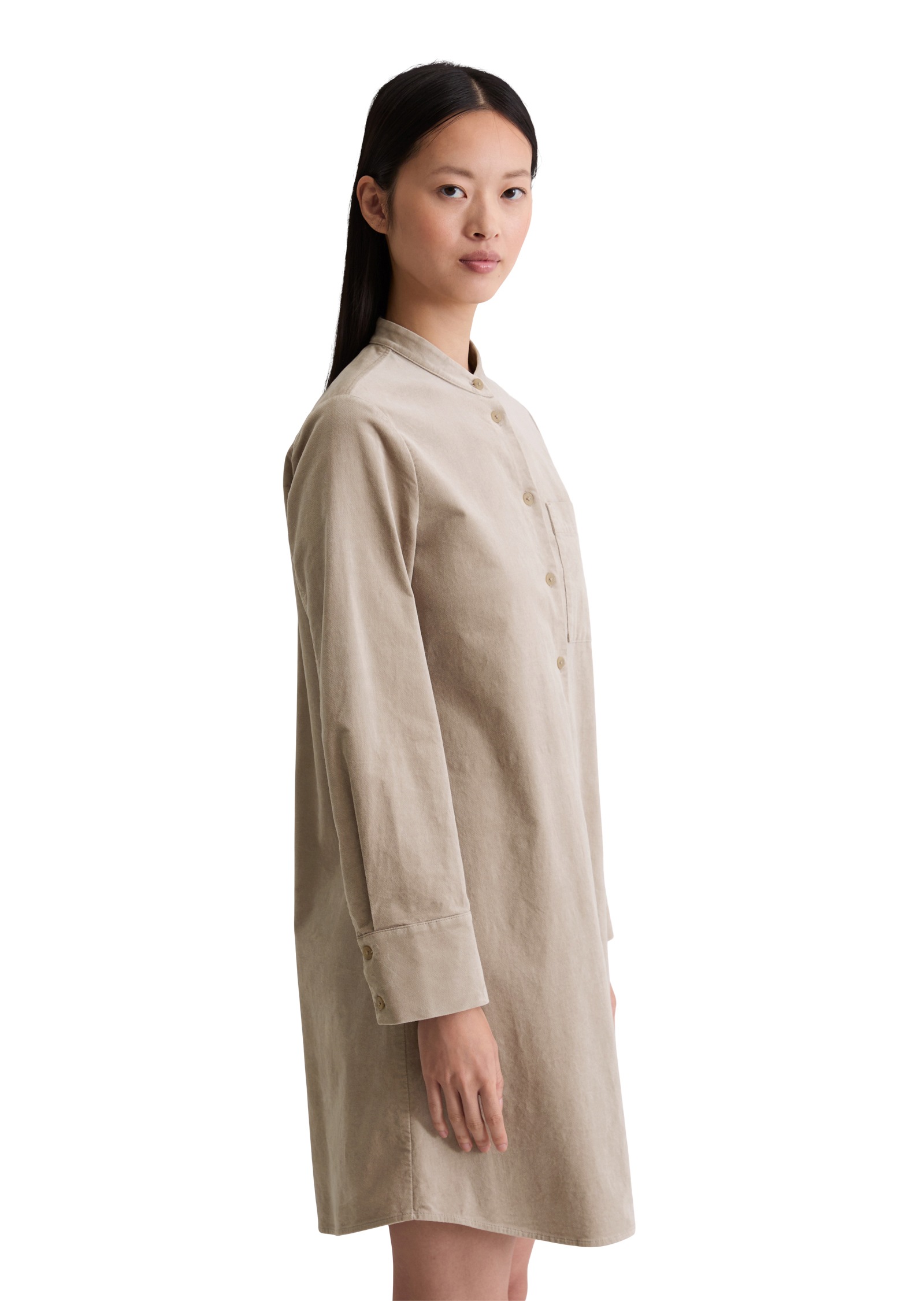 Marc O'Polo Hemdblusenkleid »aus Organic Cotton Stretch«