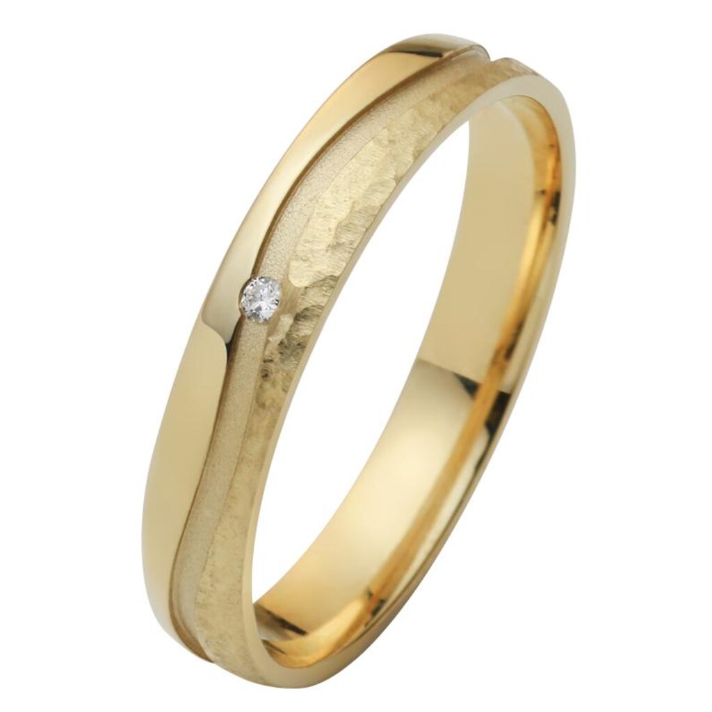 Firetti Trauring »Schmuck Geschenk Gold 750 Hochzeit Ehering "LIEBE"«