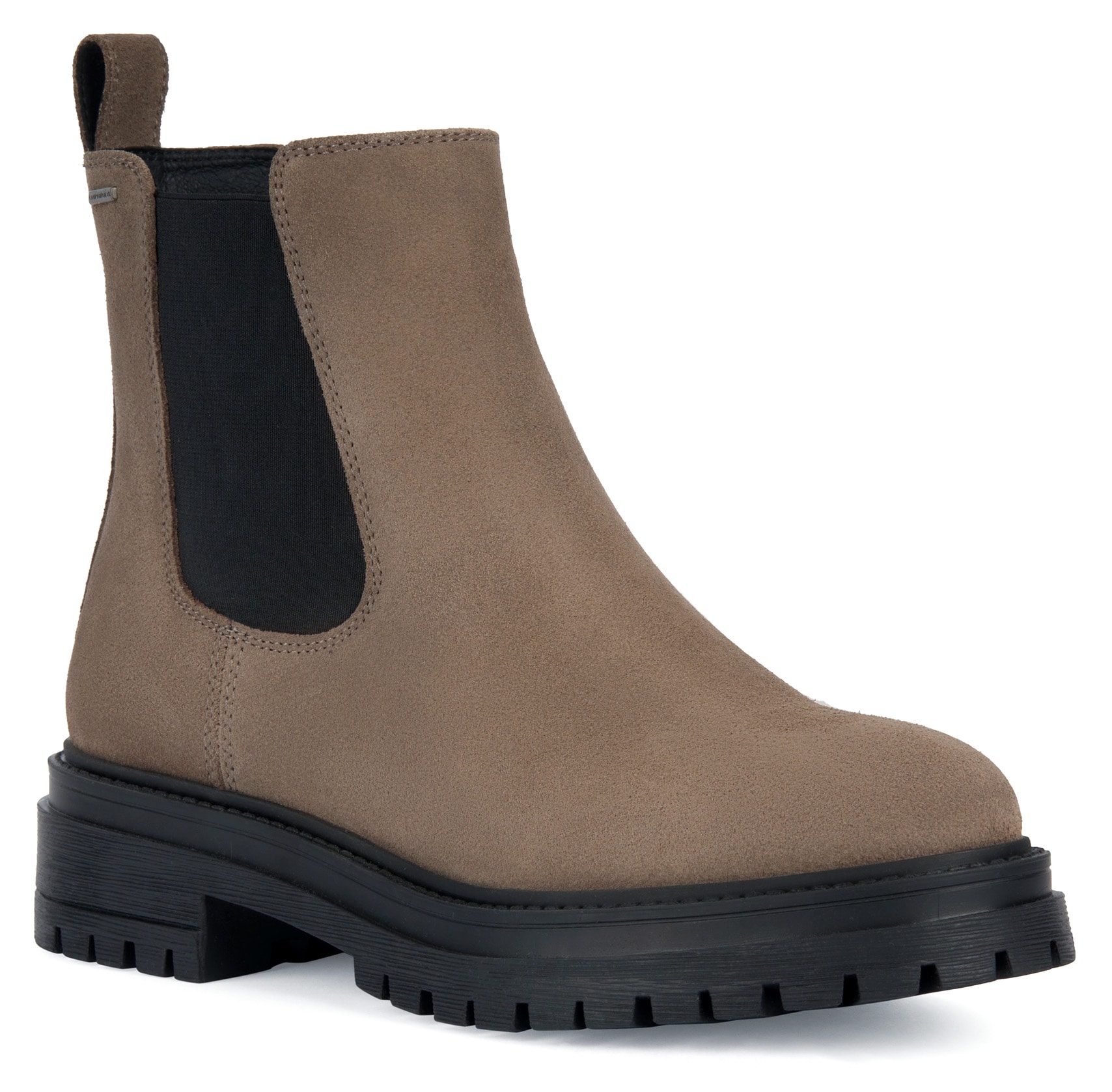 Geox Chelseaboots "D IRIDEA B ABX", Blockabsatz, Basic, Frühlingsmode, Stiefelette mit TEX-Ausstattung