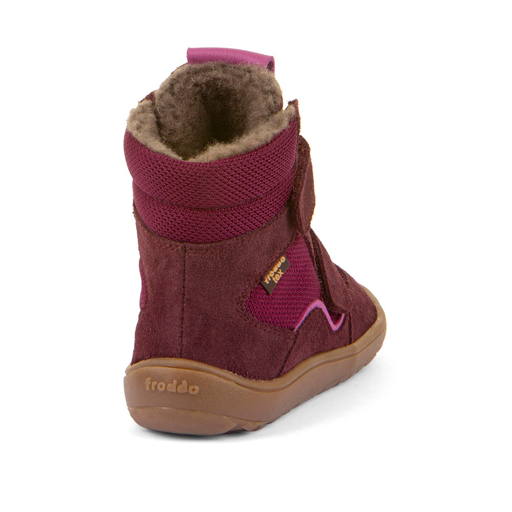 froddo® Barfußschuh »BAREFOOT TEX WINTER«, Klettschuh, Winterstiefel mit TEX-Membrane
