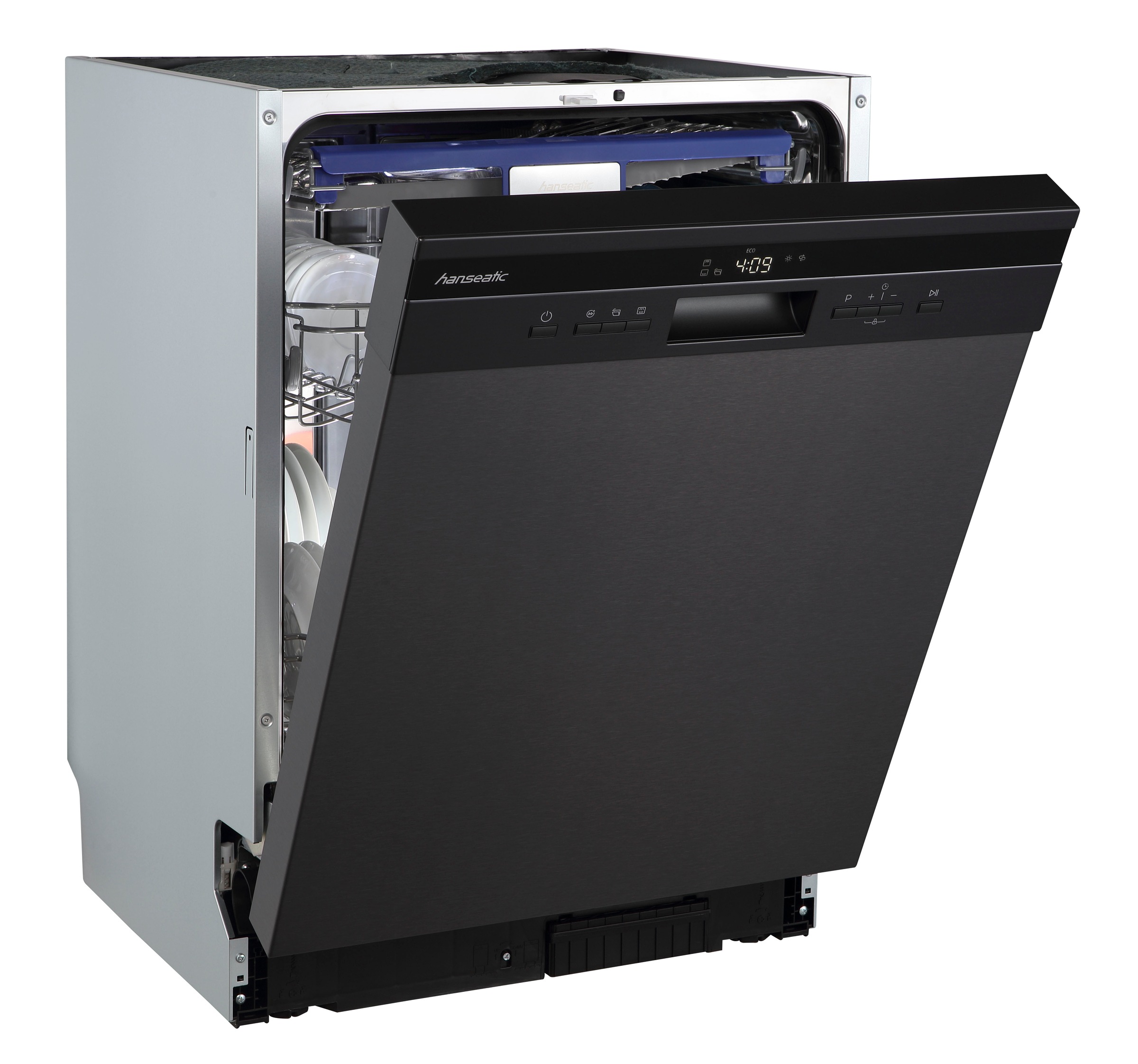 Hanseatic Unterbaugeschirrspüler "HD6B14B35E" 14 tlg. Maßgedecke Unterbau, günstig online kaufen