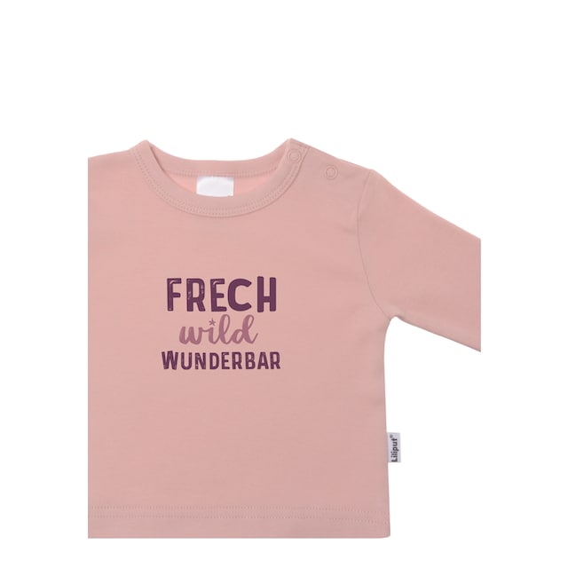Liliput T-Shirt »Frech wild wunderbar«, mit coolem Statement-Print kaufen |  BAUR