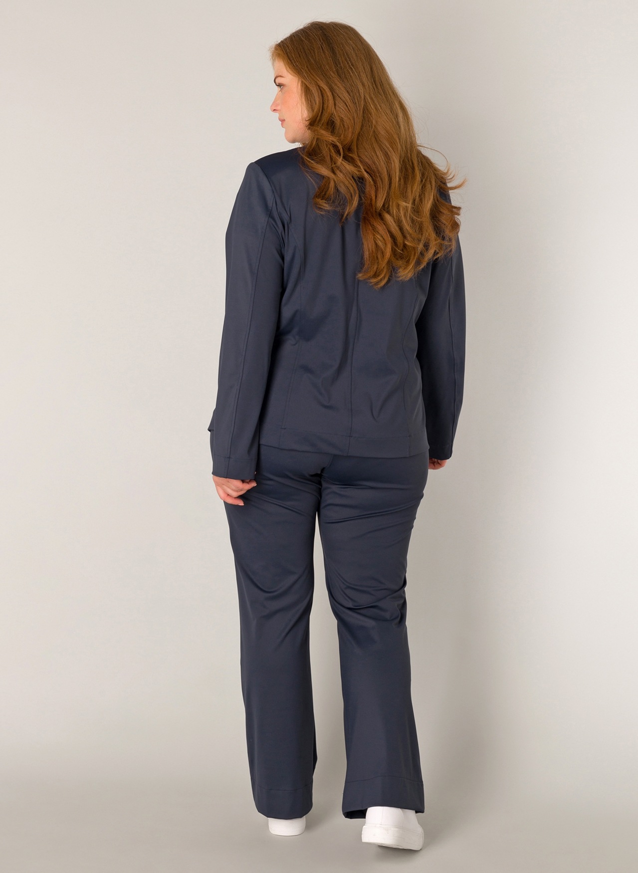 Base Level Curvy Jackenblazer "Leah", mit Reverskragen und Stretch günstig online kaufen