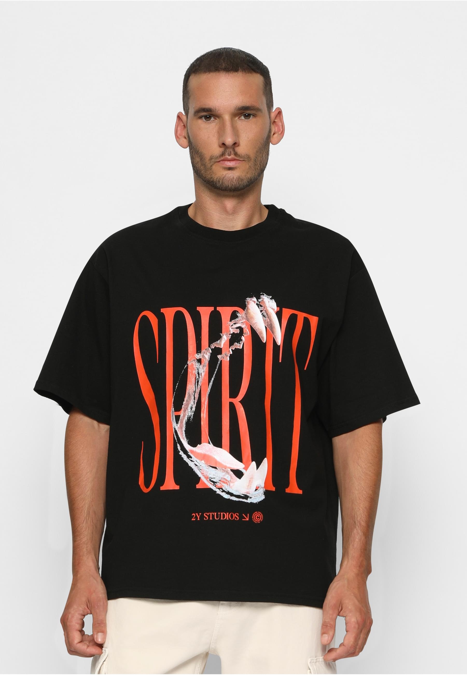 2Y Studios T-Shirt »2Y Studios Herren Spirit Oversize Tee«, (1 tlg.)