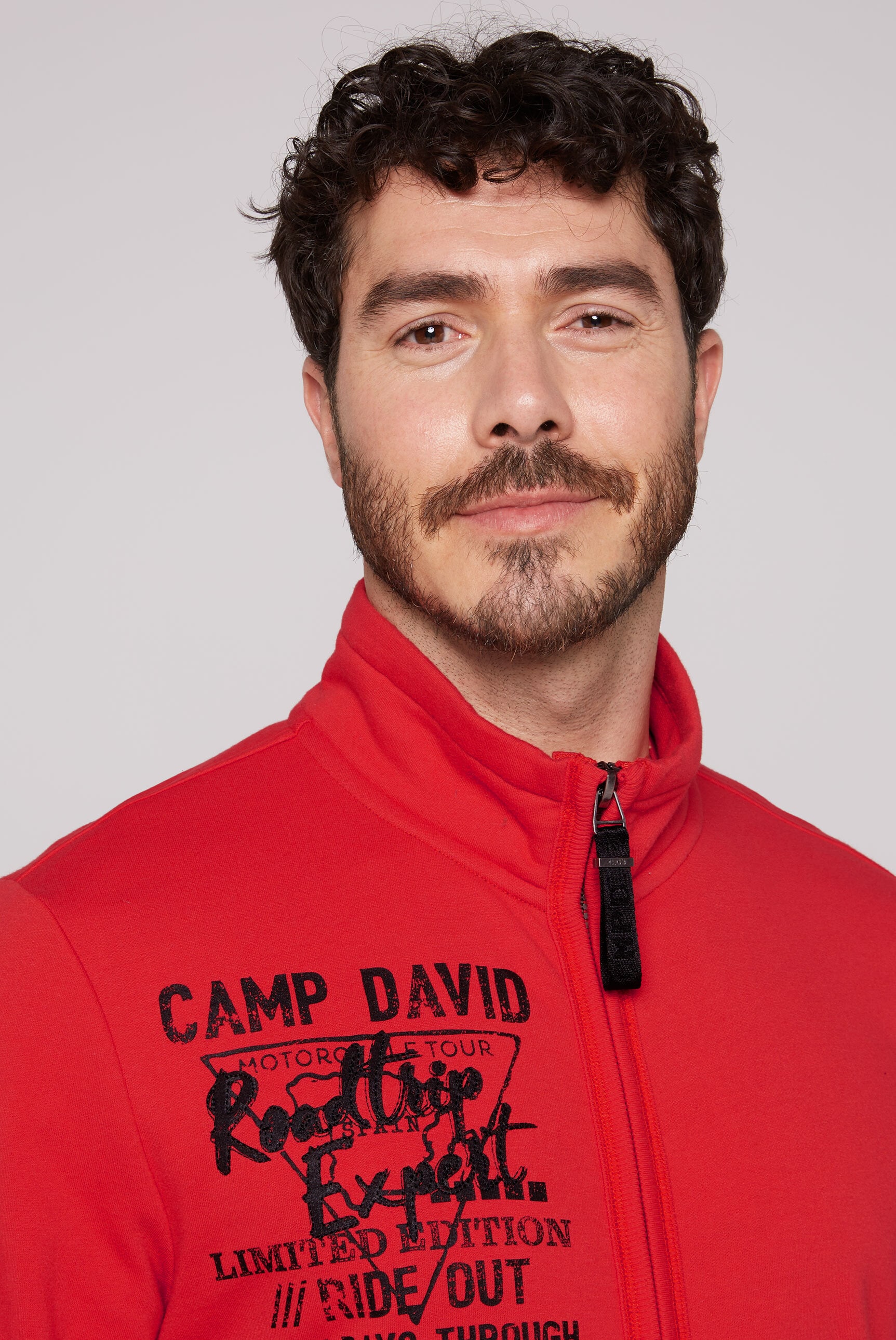 CAMP DAVID Sweatjacke, mit weicher Innenseite