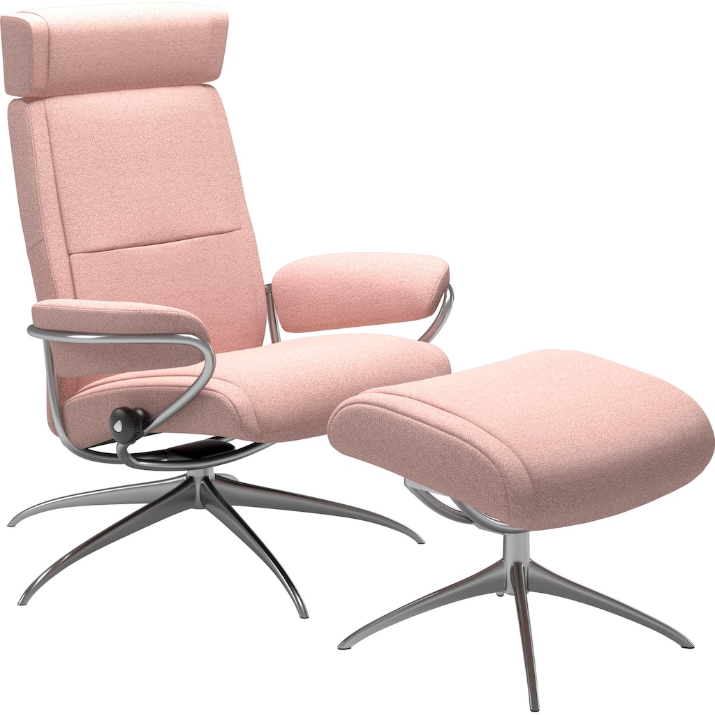 Stressless® Relaxsessel »Paris«, (Set, Relaxsessel mit Hocker)