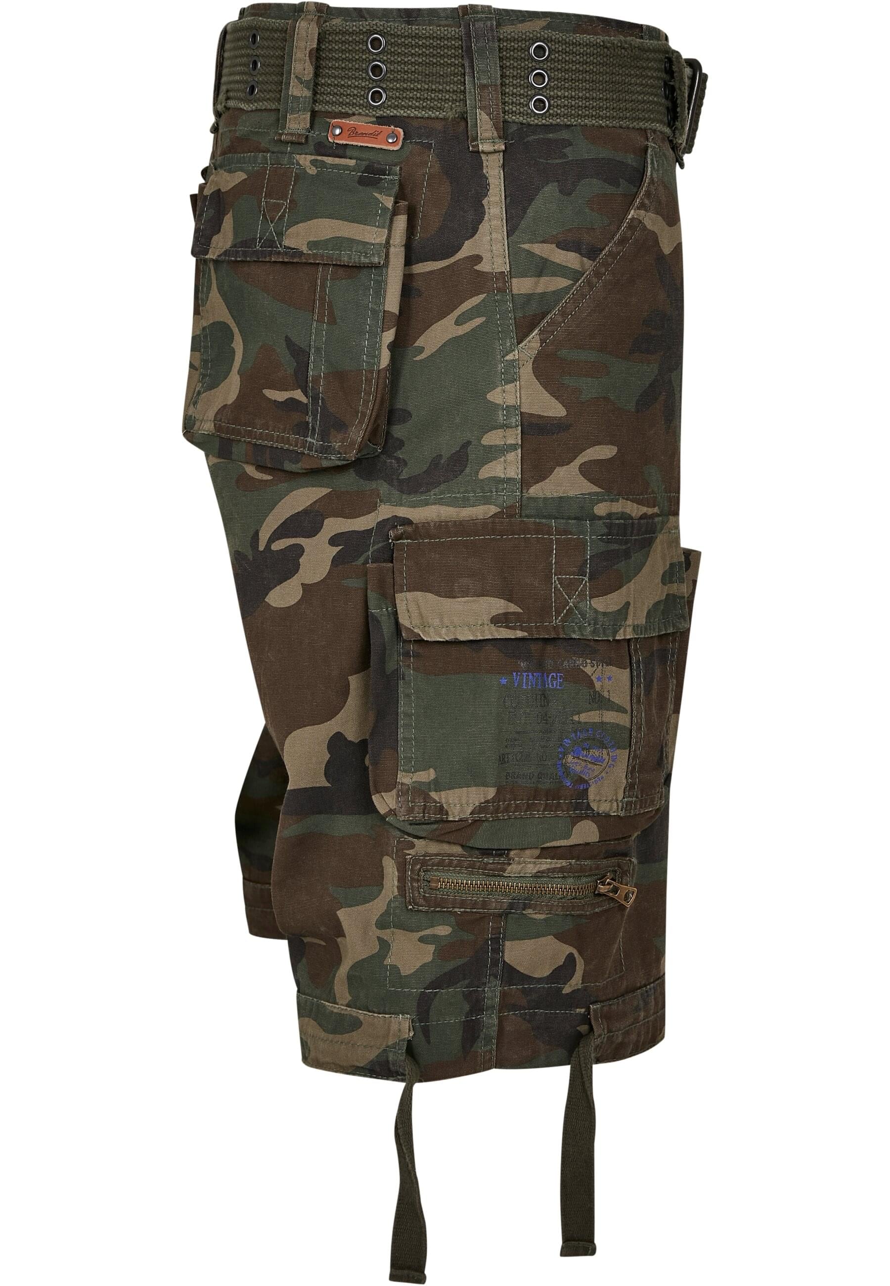Brandit Cargoshorts »Brandit Herren Savage Vintage Cargo Shorts«, (1 tlg.)