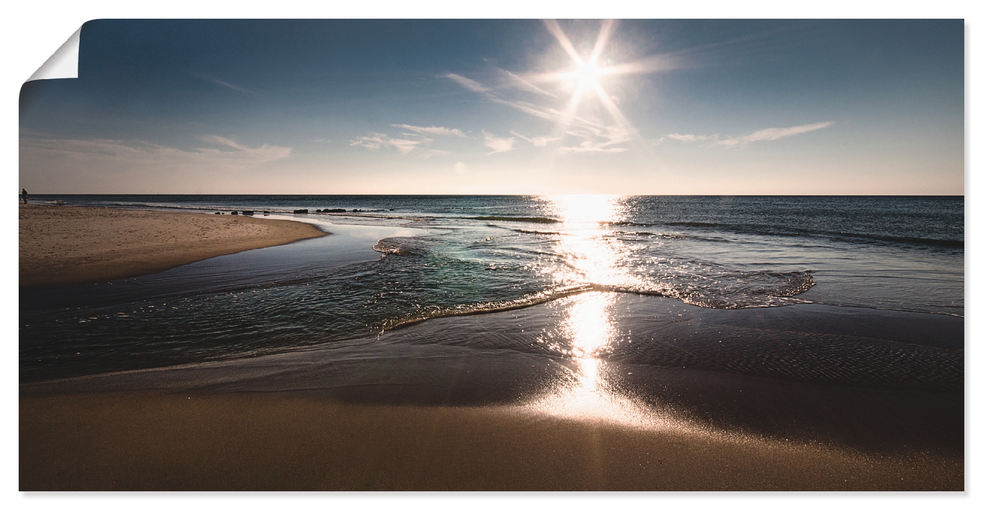 Wandbild »Sylt IV«, Strand, (1 St.), als Leinwandbild, Poster, Wandaufkleber in...