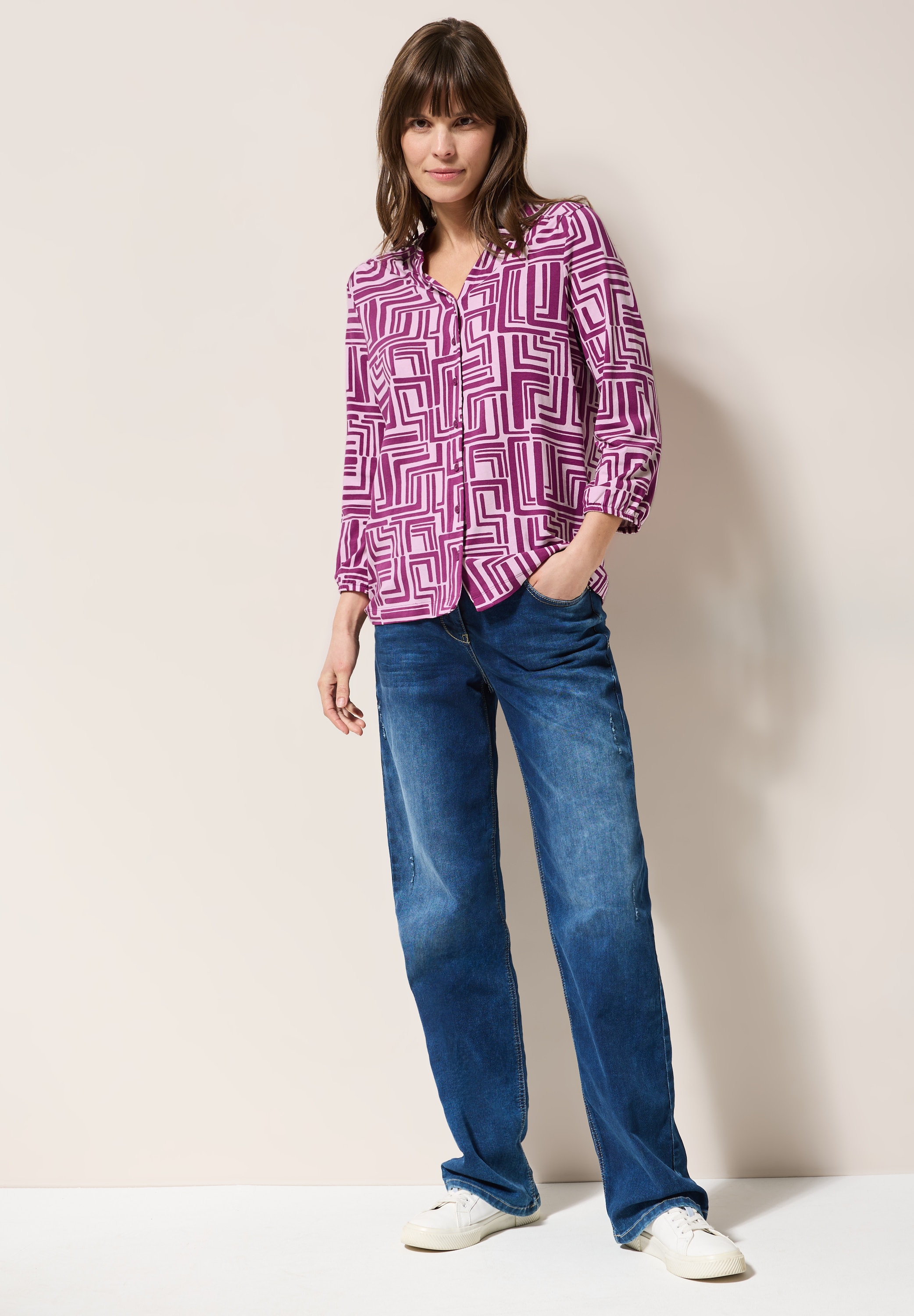 Cecil Tunikashirt, mit allover Print