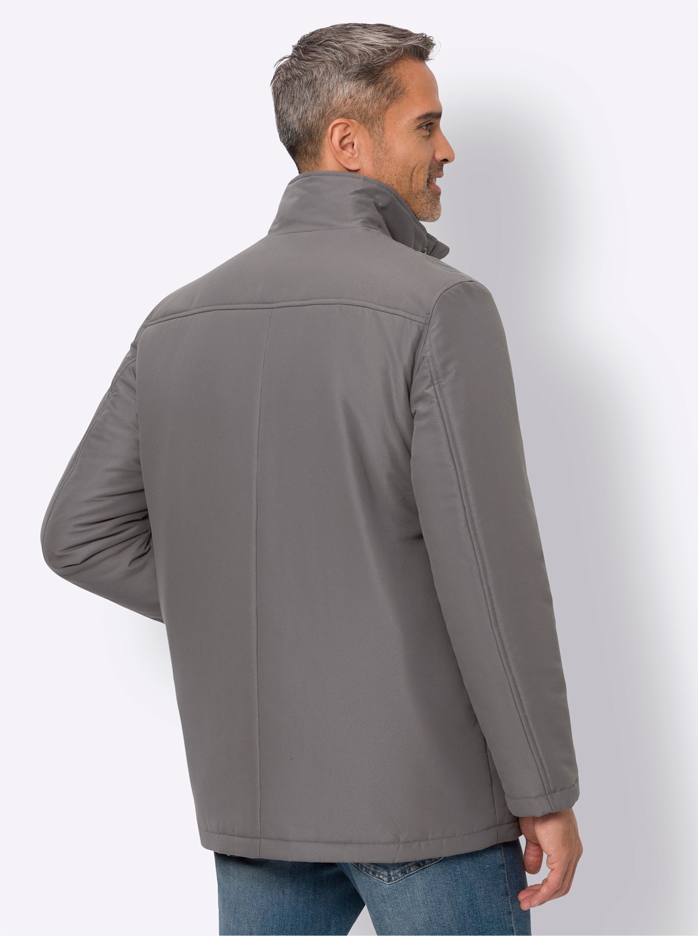 Thumbnail - Classic Langjacke ohne Kapuze