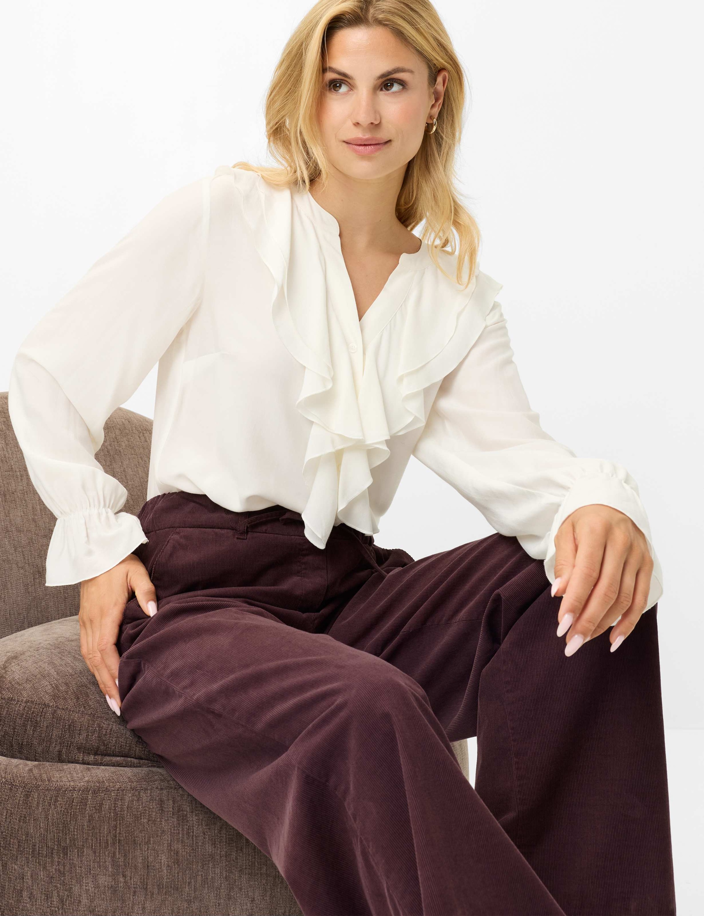Brax Klassische Bluse »Style VIVE« Chiffon: Bluse aus reiner Viskose