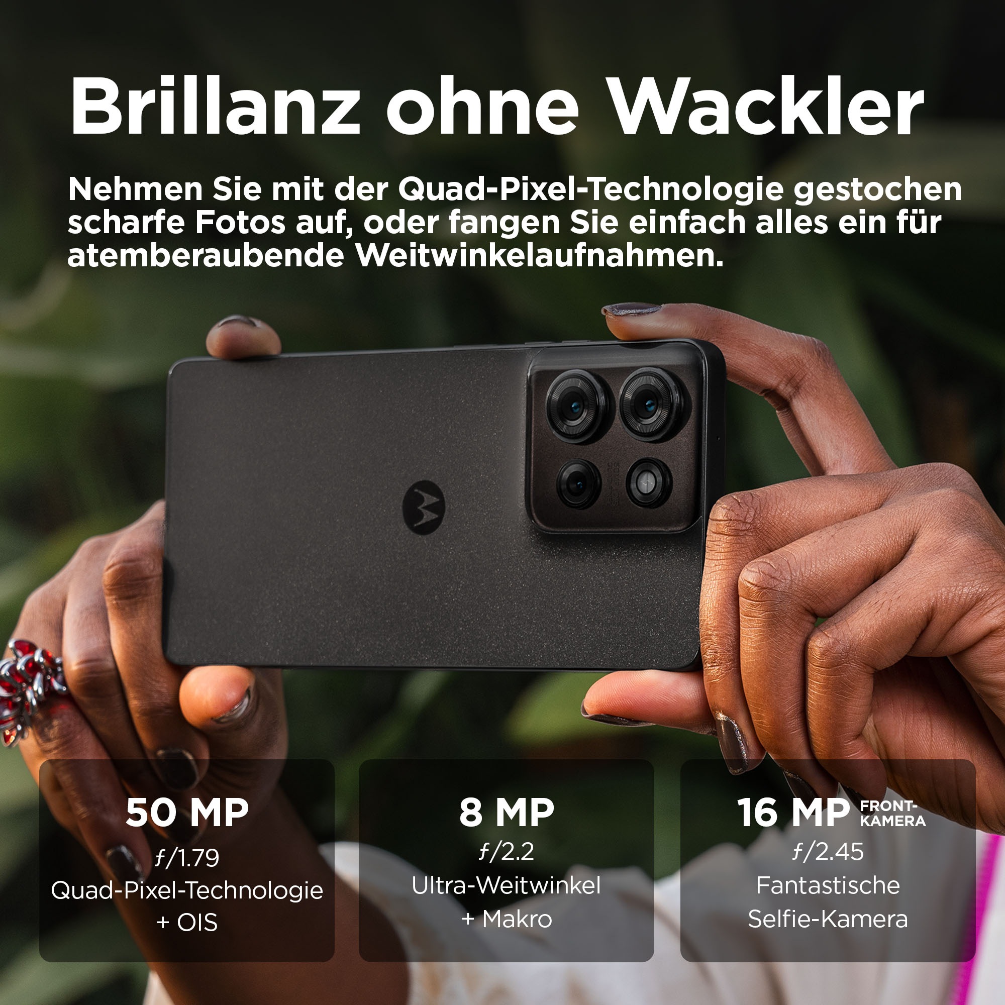 Motorola Smartphone »moto G75 5G«, Anthrazit