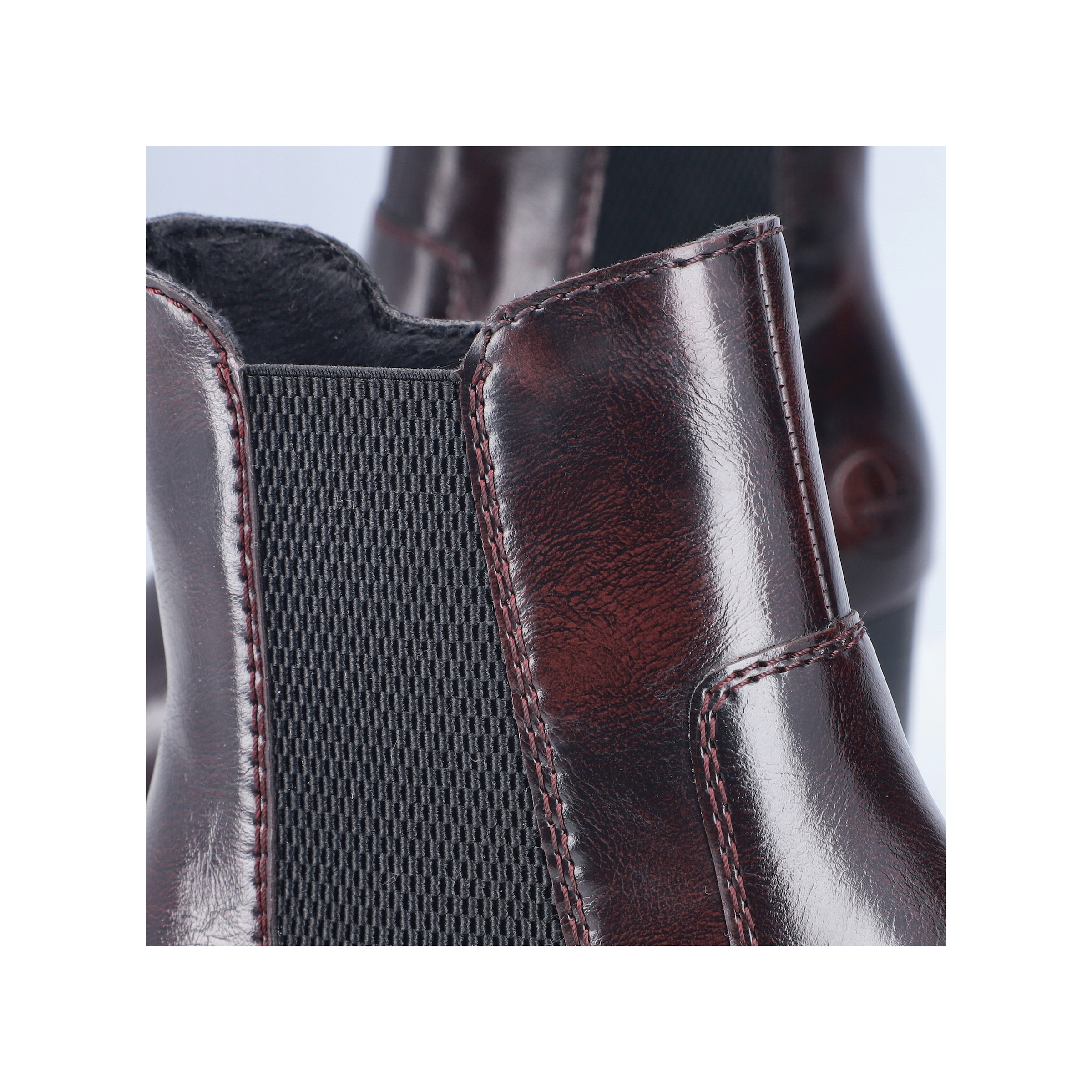 Rieker Chelseaboots  Stiefelette mit Stretch und Reißverschluss