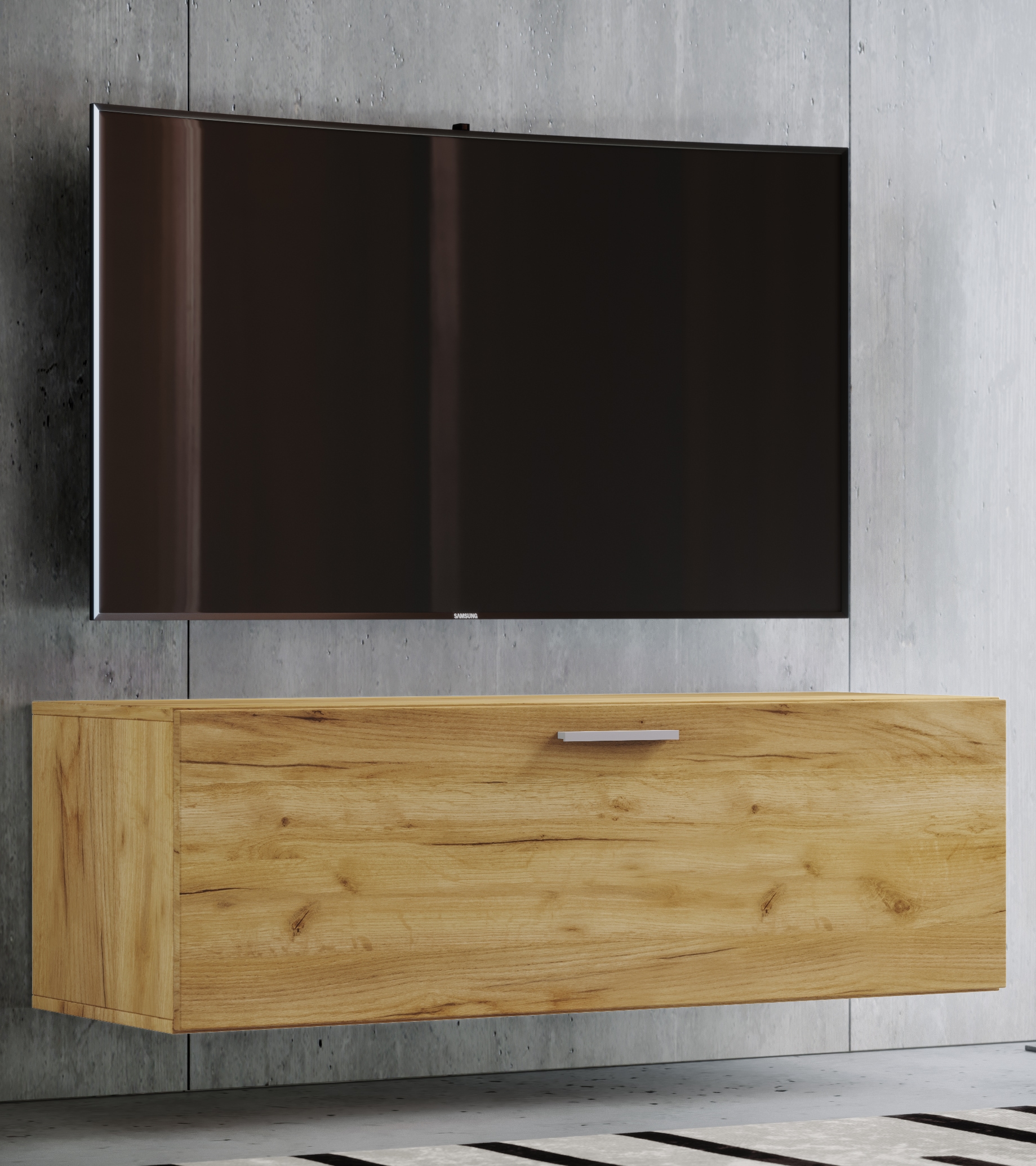 VCM Wohnzimmertisch »TV Wand Hänge Lowboard Fernsehschrank Fernso M«