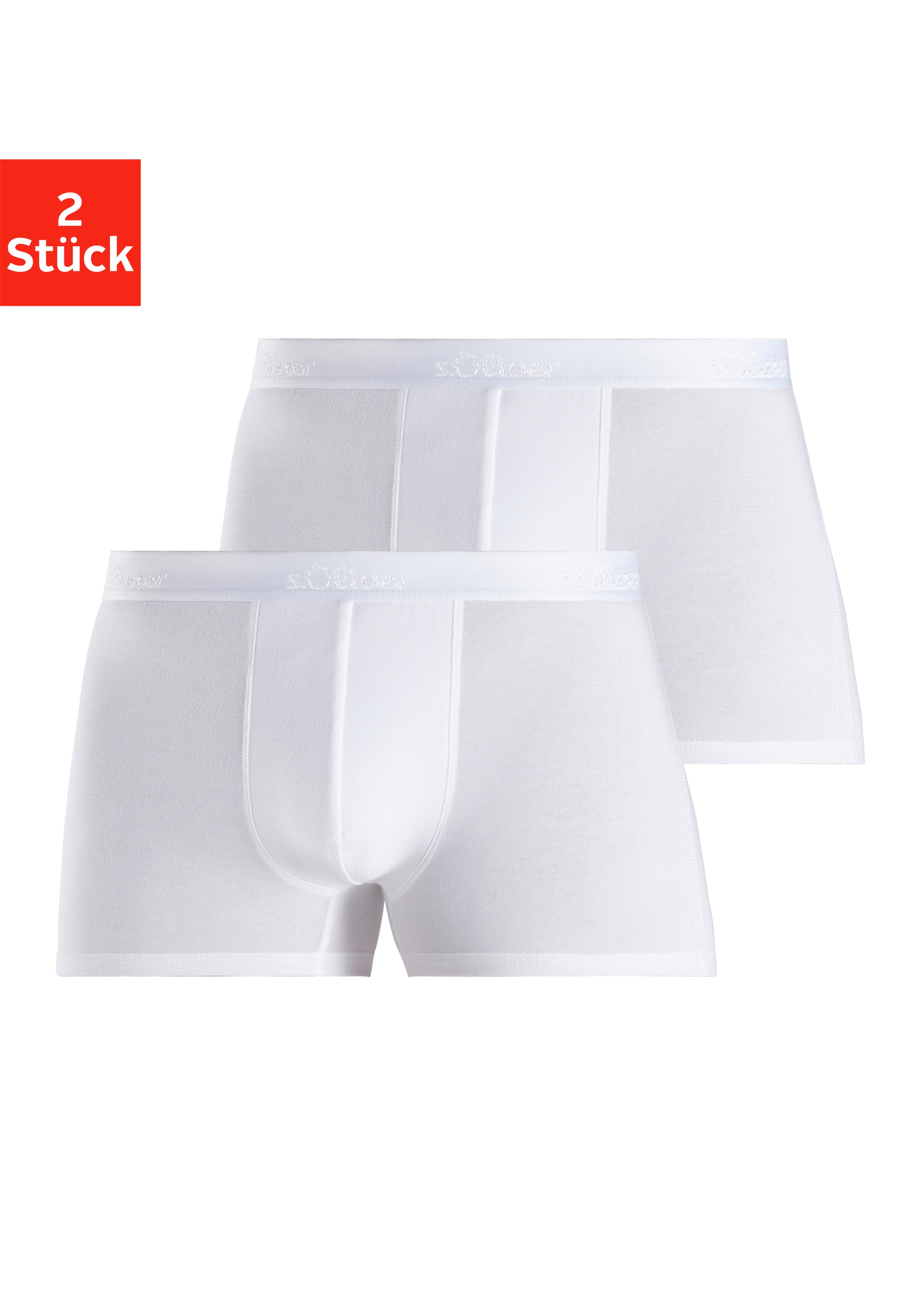 s.Oliver Boxer "Boxershorts für Herren", 2 Stk. aus weichem Modal günstig online kaufen