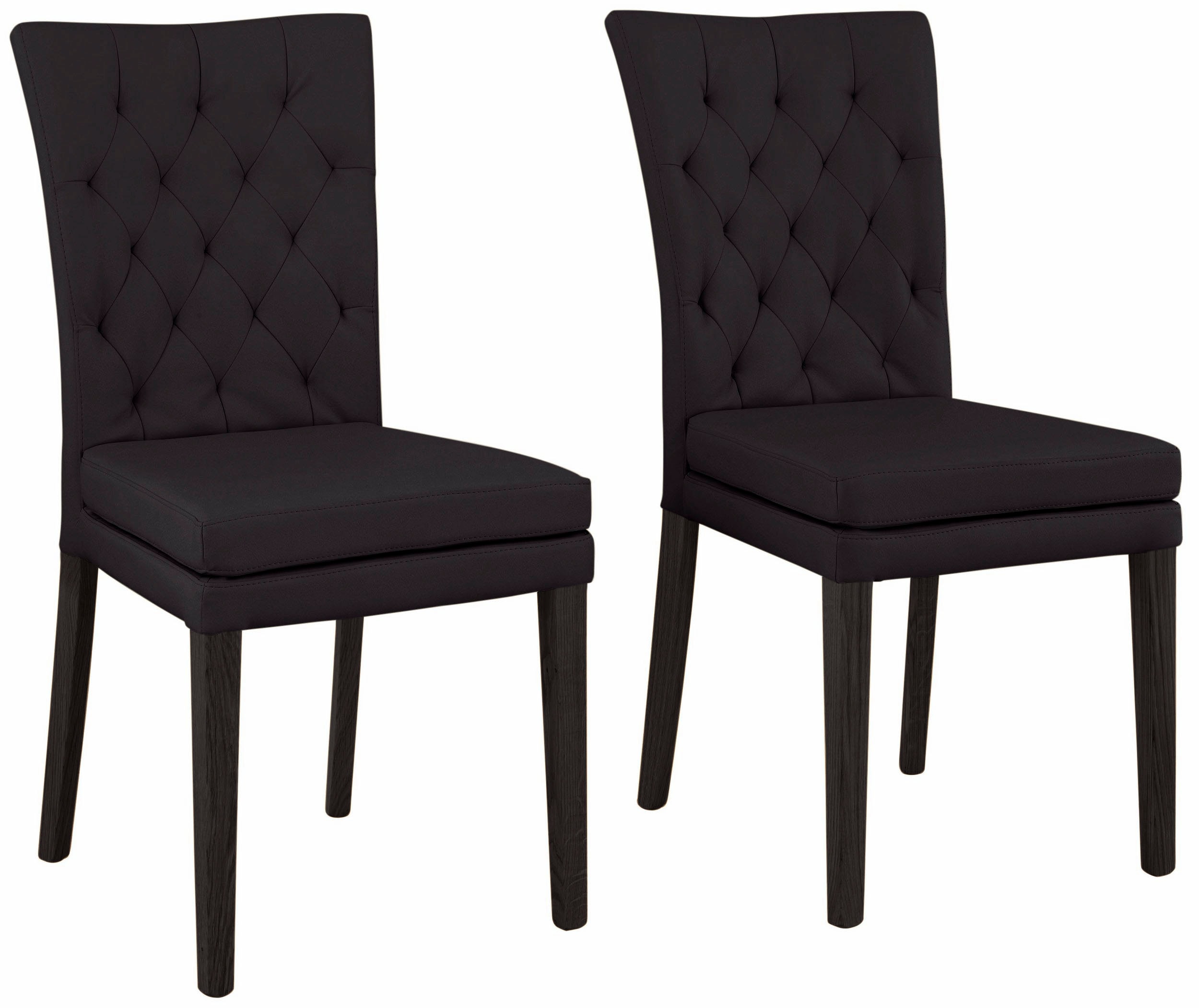 Home affaire "Colorado" (Set) 6 Stk.Beine aus Buche, wengefarben lackiert, Im 2er, 4er oder 6er-Set