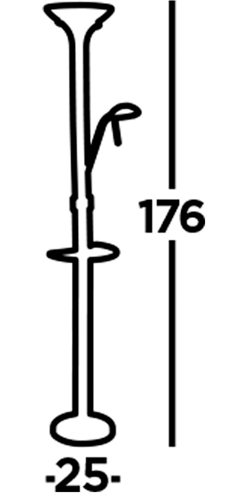 Searchlight Stehlampe »Wireless USB LED Mother & Child Floor Lamp -Matt Black« LED-Modul 1 Stk. Warmweiß