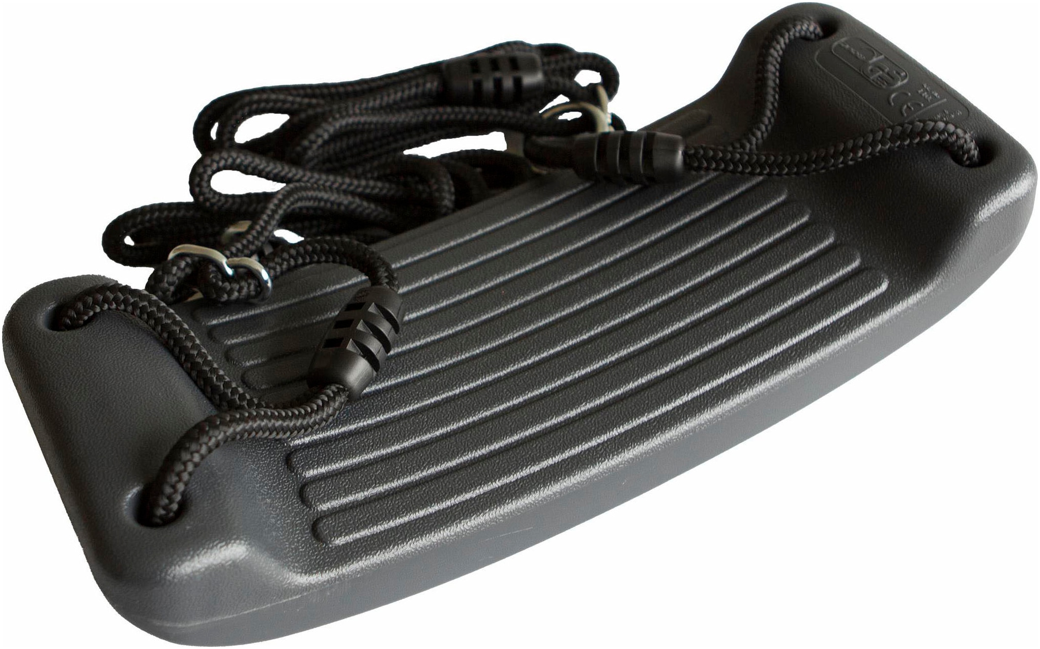 PLUS Doppelschaukel »Cubic, schwarz inkl. 2 Schaukelsize, grau-schwarz«, Made in Europe