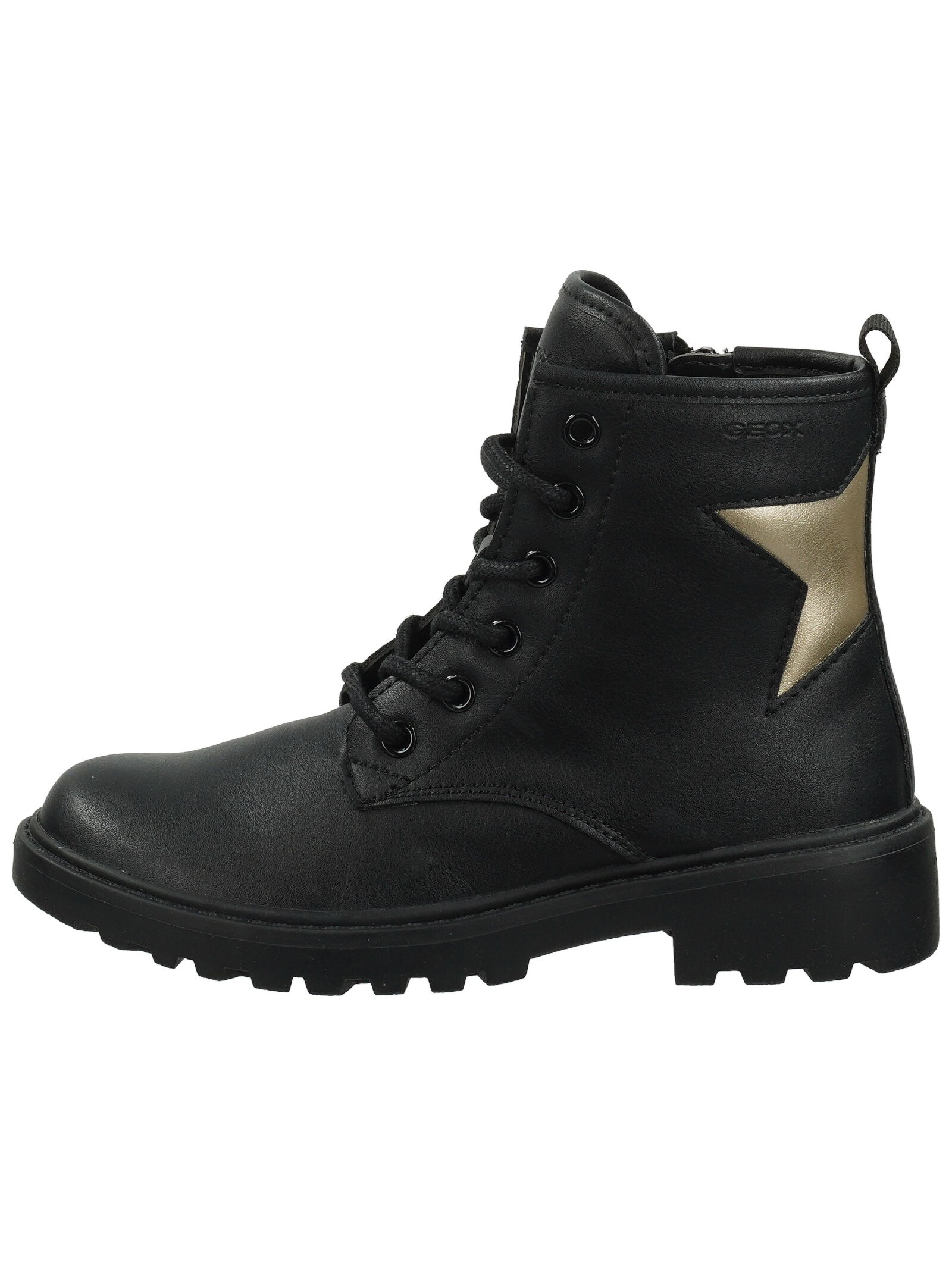 Geox Schnürstiefelette »Geox Stiefelette Lederimitat«