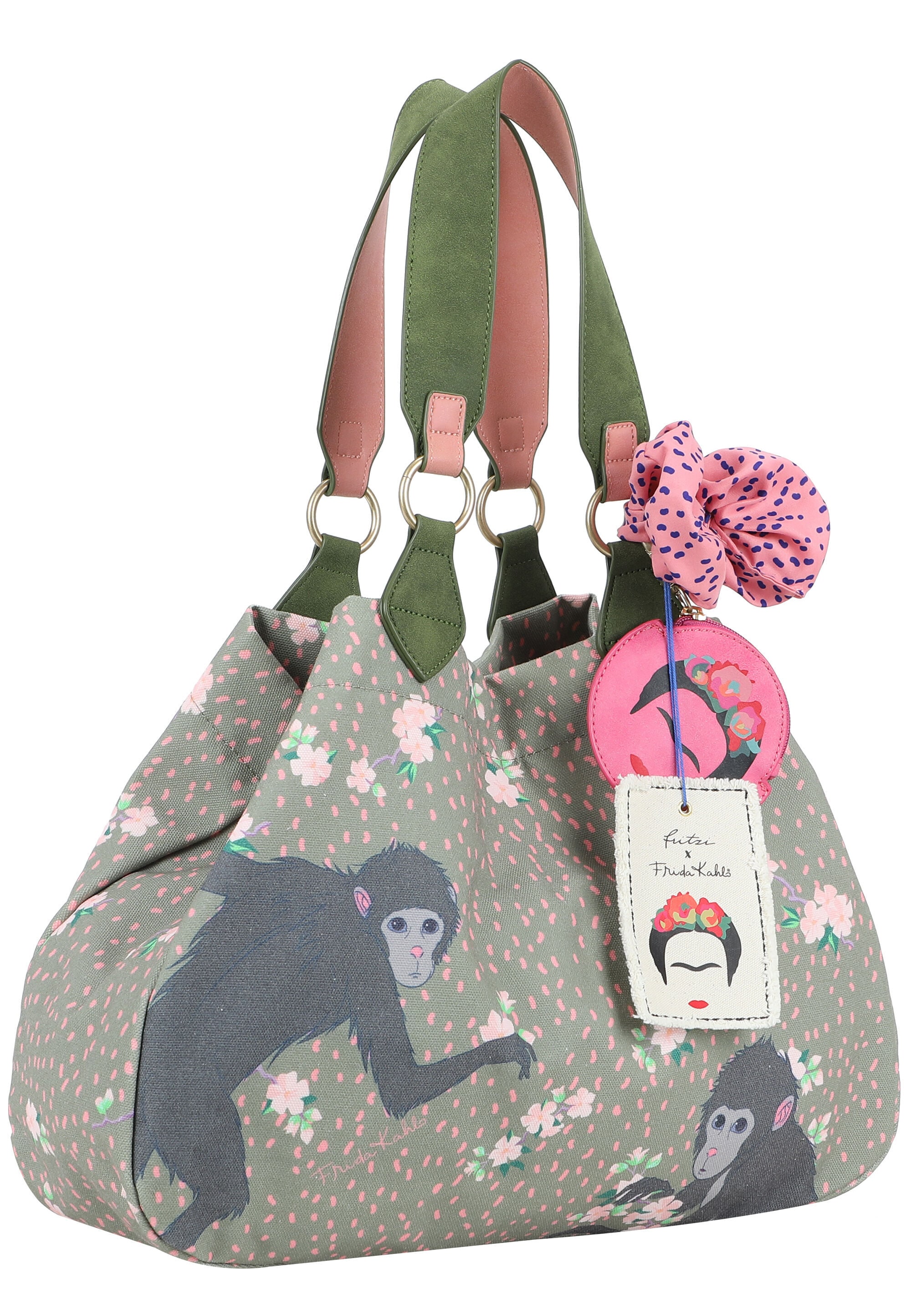 Fritzi aus Preußen Shopper »Fritzi x Frida Kahlo« mit Blumenprint