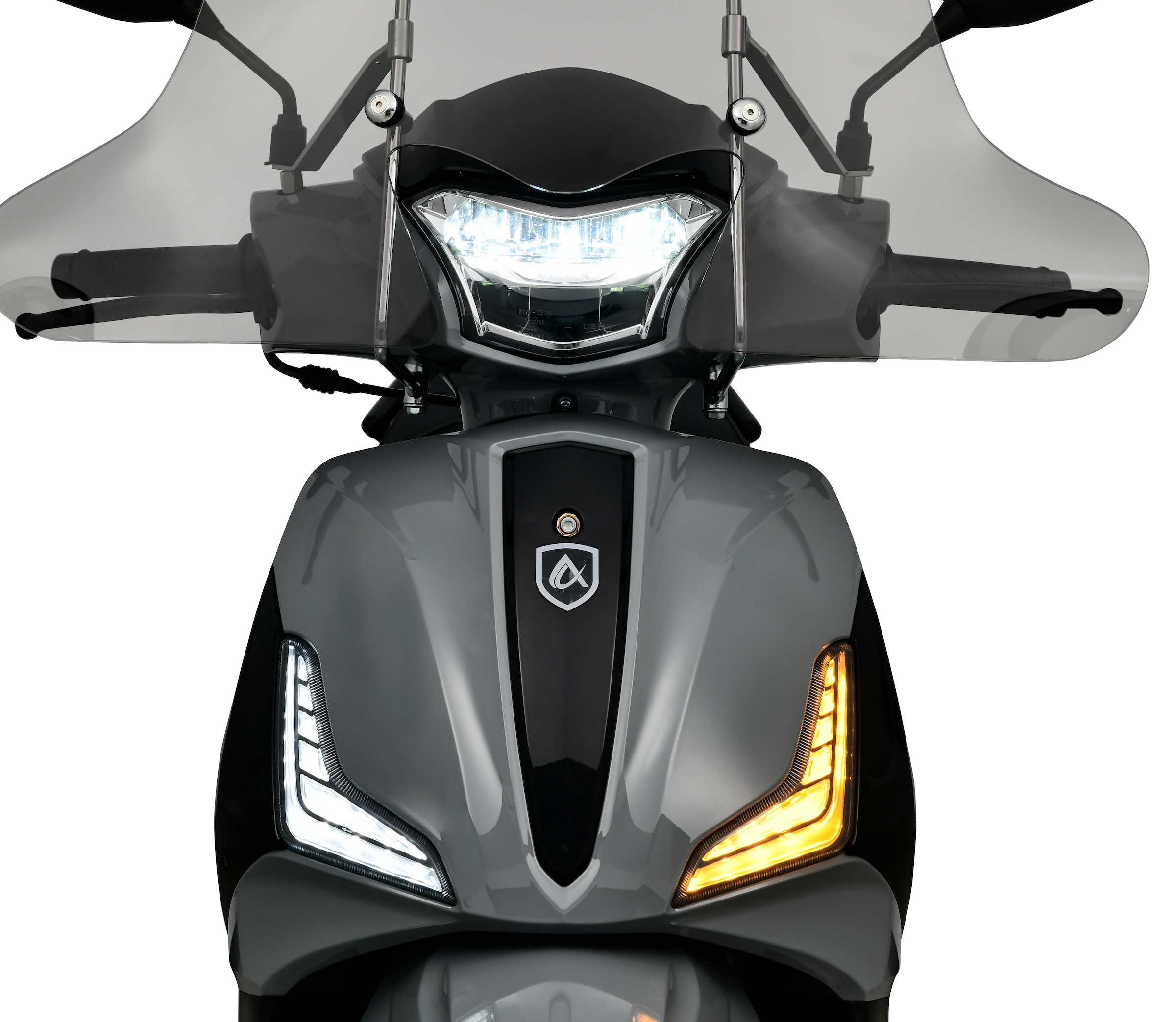 Alpha Motors Motorroller »Motorroller Libero 125 ccm 90 km/h 16" inkl. Topcase und Windschild« 125 cm³ 90 km/h Euro 5 9,5