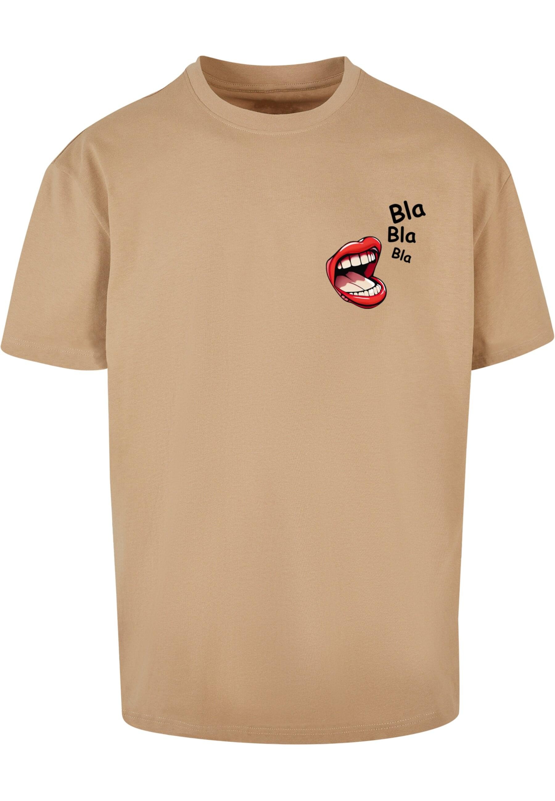 Merchcode T-Shirt "Merchcode Herren Bla Bla Bla Comic Heavy Oversized Tee" günstig online kaufen