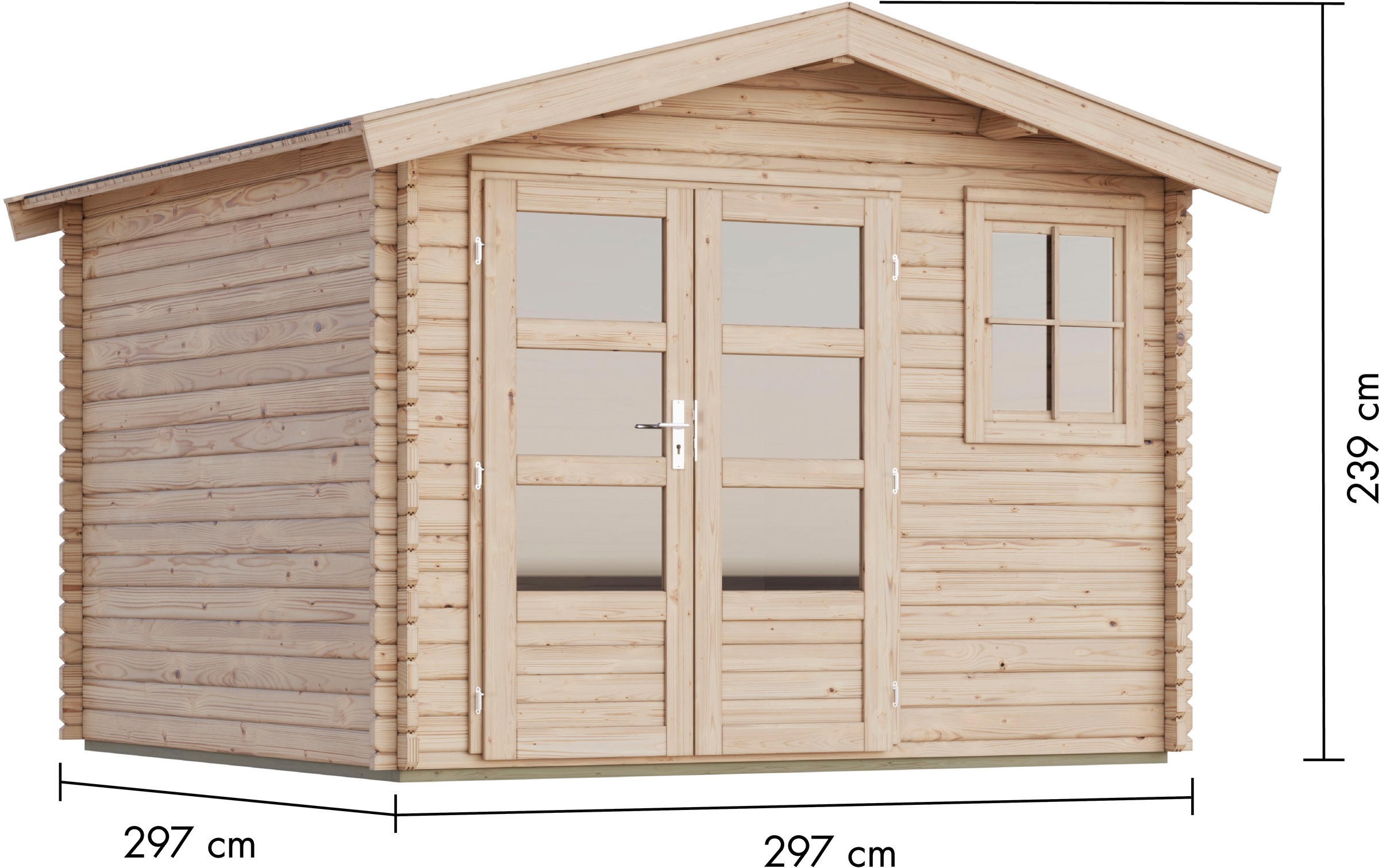 KONIFERA Gartenhaus »Nienstedten 3«