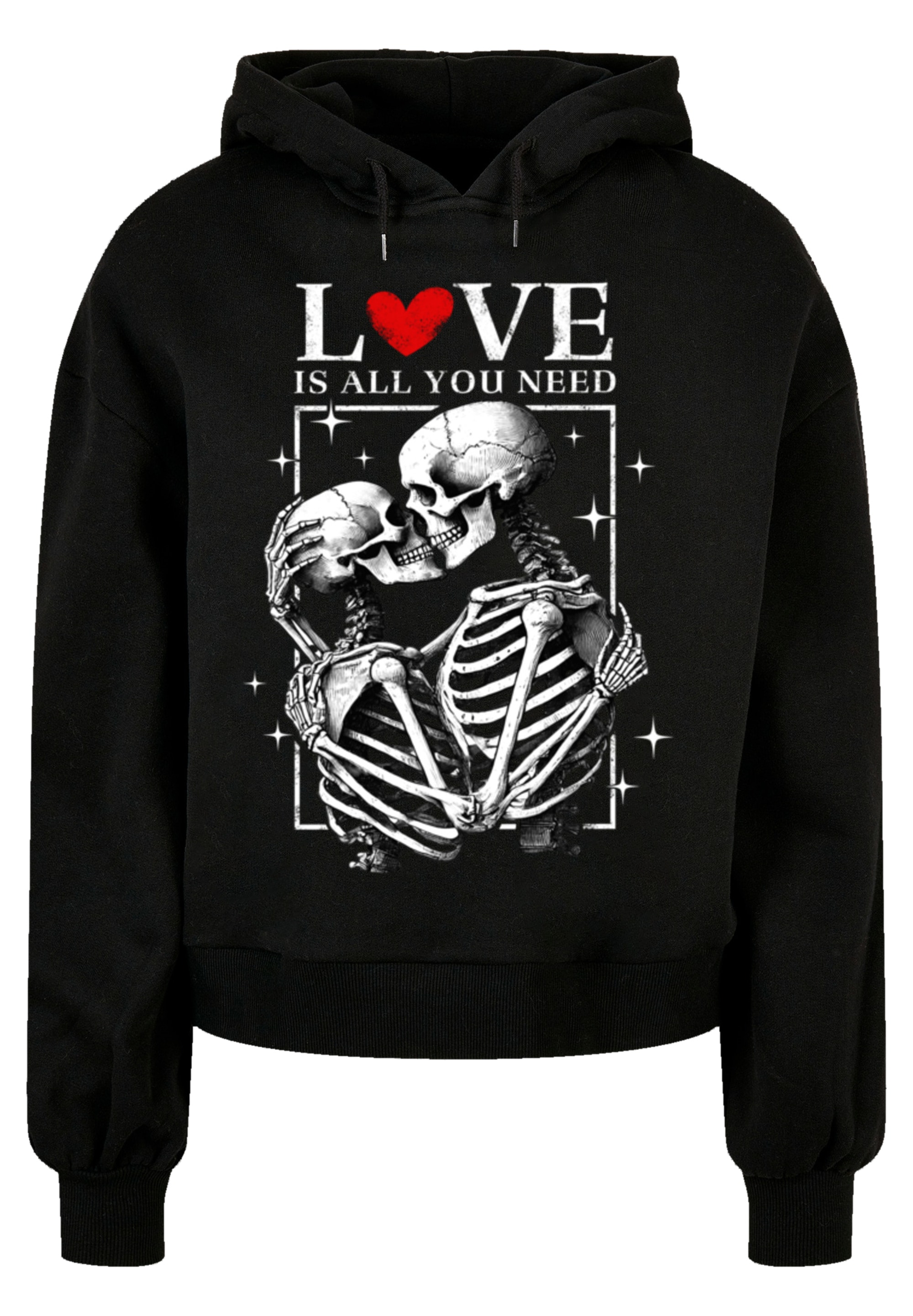 F4NT4STIC Sweatshirt »Love is all you need«, Premium Qualität