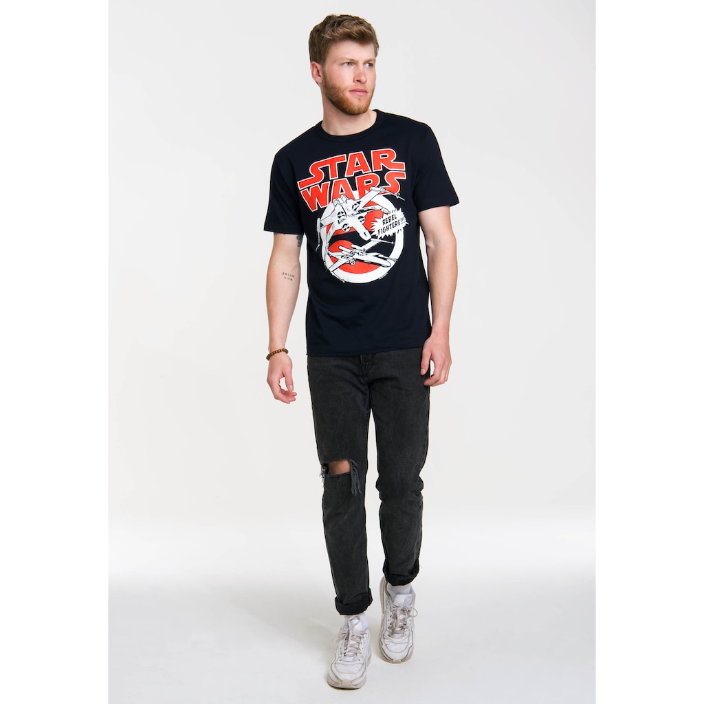 LOGOSHIRT T-Shirt »X-Wings - Krieg der Sterne«