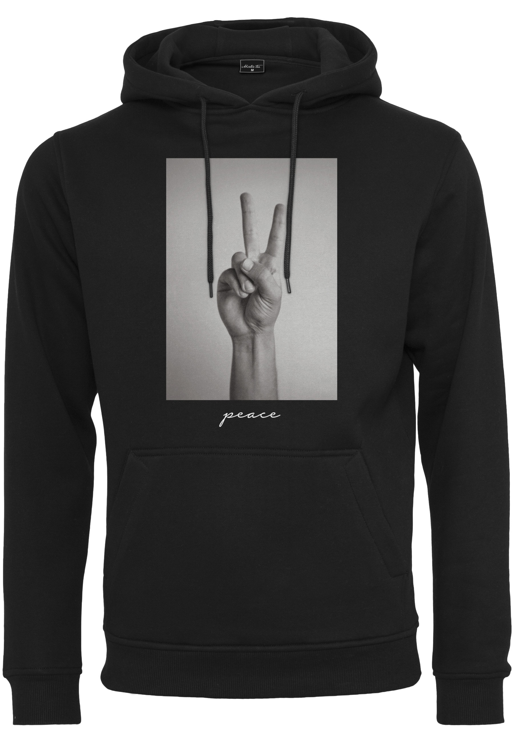 MisterTee Kapuzensweatshirt "MisterTee Herren Peace Sign Hoody", 1 Stk. günstig online kaufen