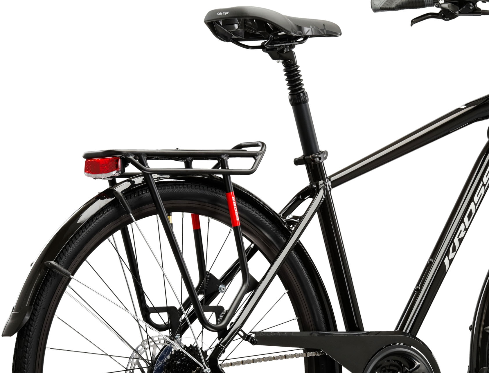 Kross Trekkingrad »Trekkingrad Trans 4.0 schwarz 21 Gänge«, 21 Gang, Shimano, ACERA M3020 Schaltwerk, Kettenschaltung