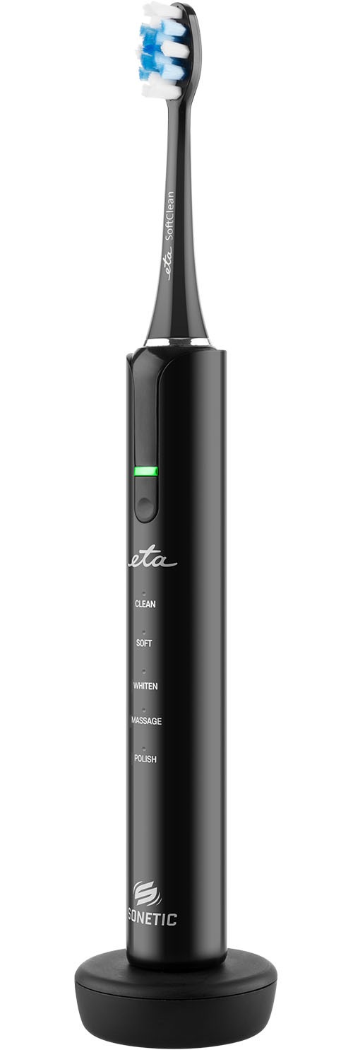 eta Schallzahnbürste »Sonetic« 2 Stk. Aufsteckbürsten