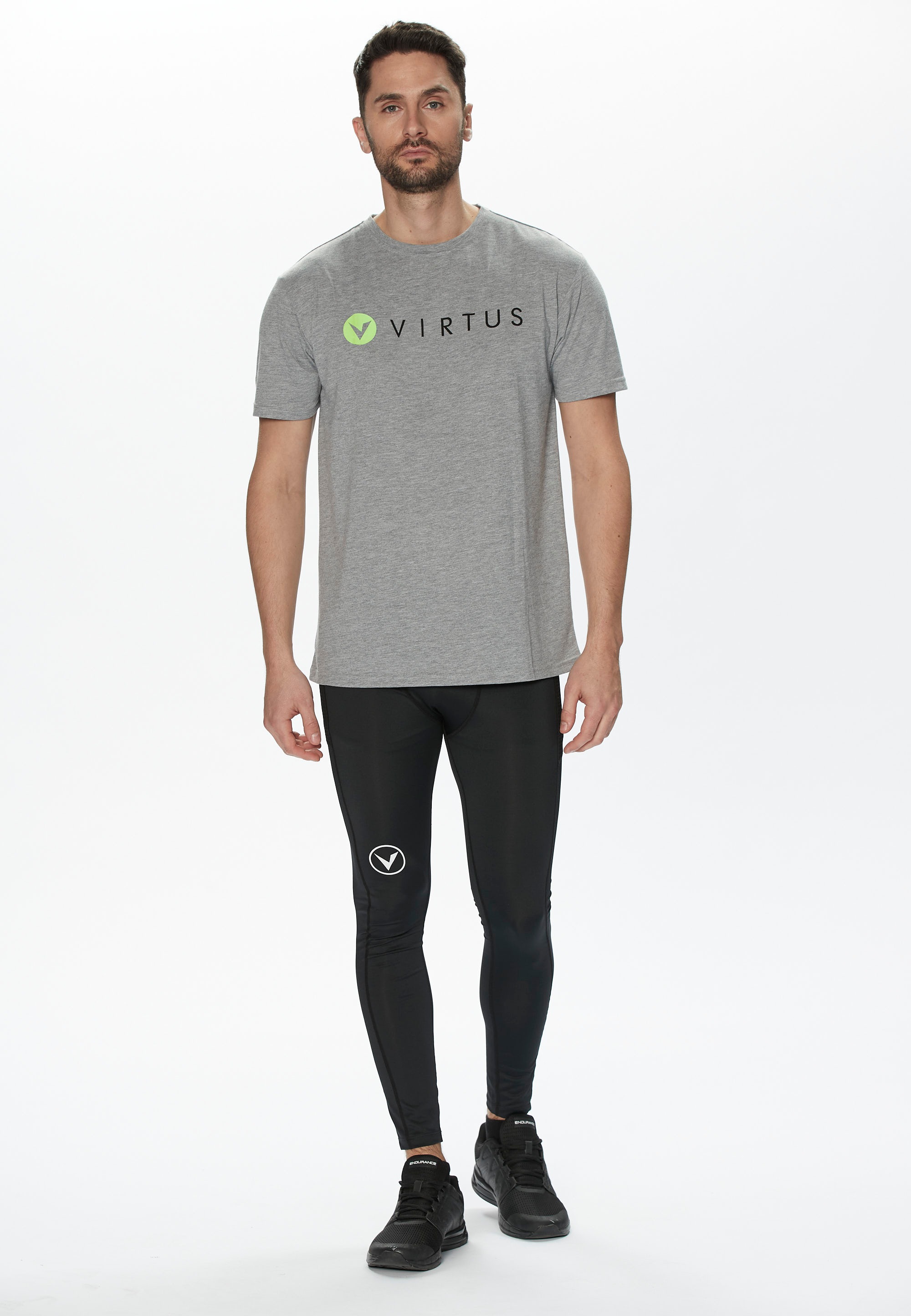 Virtus Lauftights »BONDER M Long Baselayer«, mit seitlichem Einsteckfach