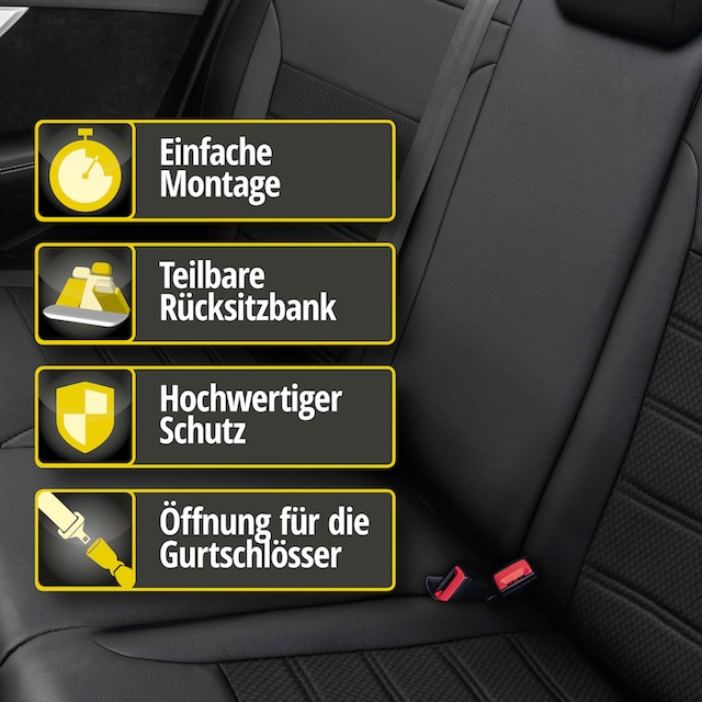 WALSER Autositzbezug, für Audi A3 Baujahr 2012 - heute auf Rechnung | BAUR