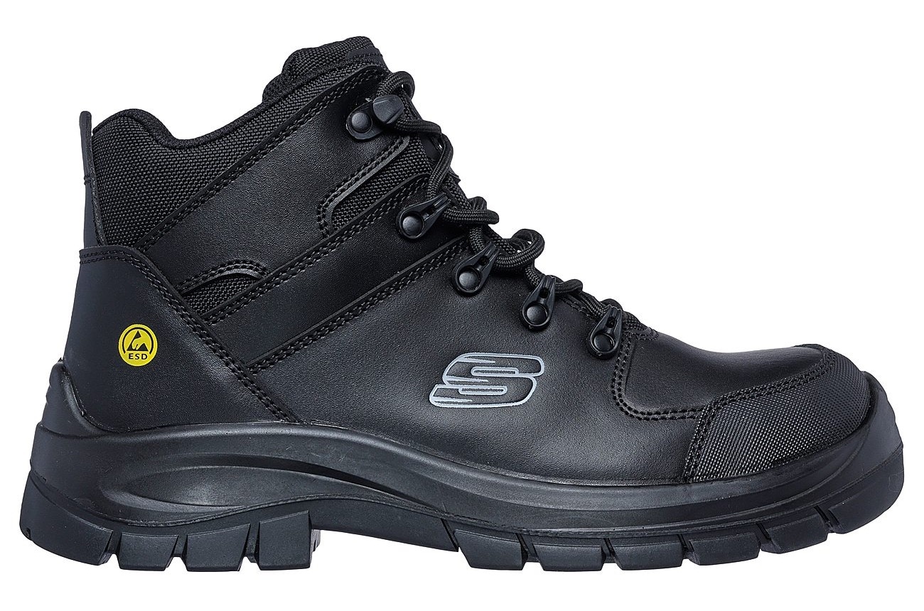 Skechers Sicherheitsstiefel »Trophus-Kilram SL3«, Arbeitsschuh, Berufsschuh, Schnürboots mit ESD und Zehenschutzkappe