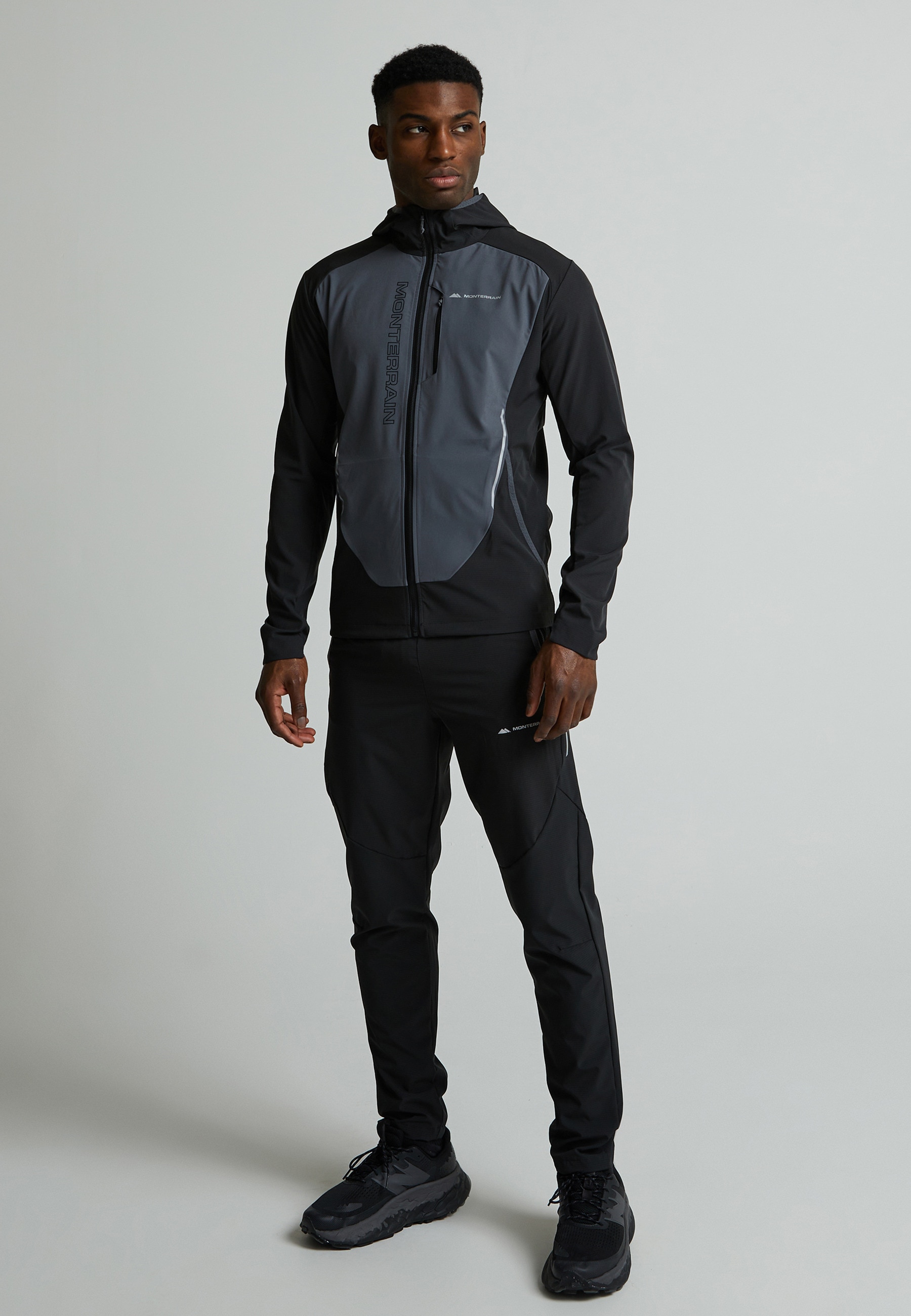 Monterrain Outdoorjacke »Monterrain EXTEND WOVEN HOODY« 1 Stk. tlg. ohne Kapuze