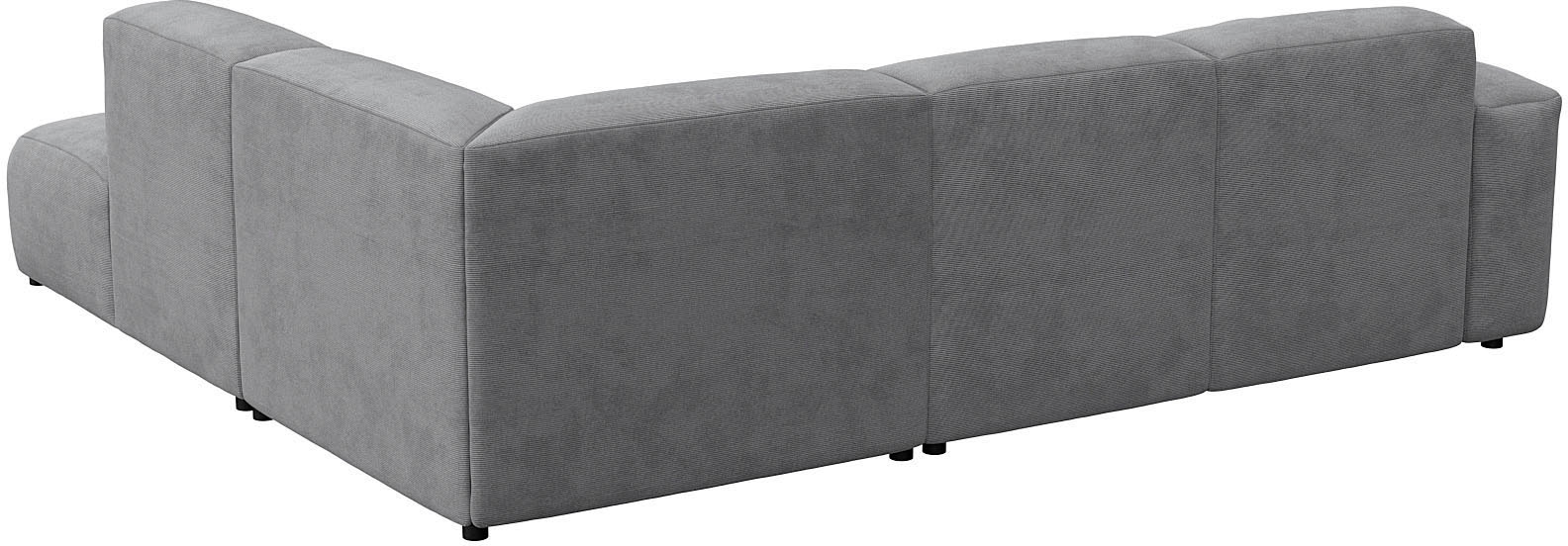 FLEXLUX Ecksofa »Lucera, super Sitzkomfort durch Kaltschaum im Sitz, L-Form«, modern & anschmiegsam, Designsofa, modernes skandinavisches Design
