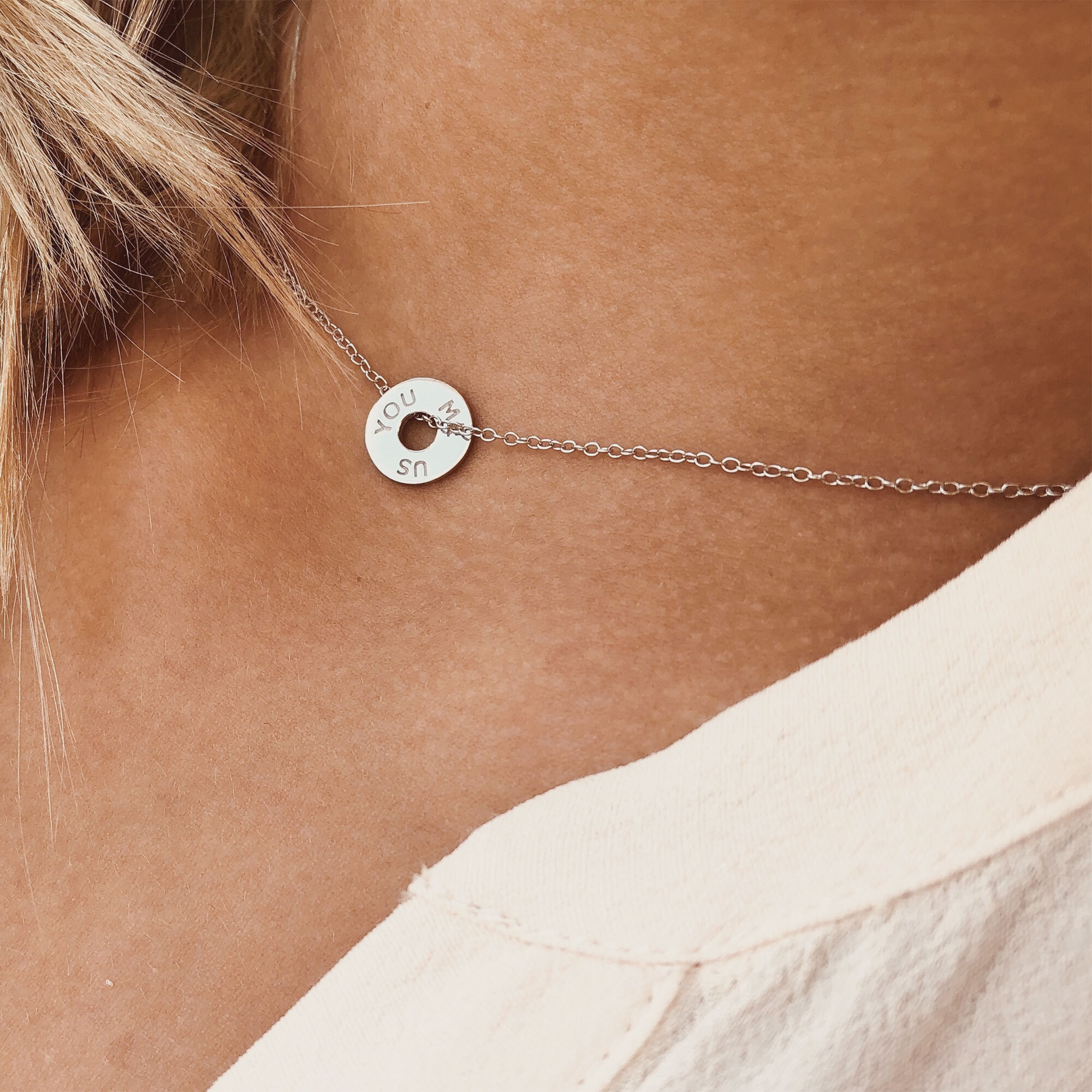 AILORIA Silberkette »Halskette LOUNA«