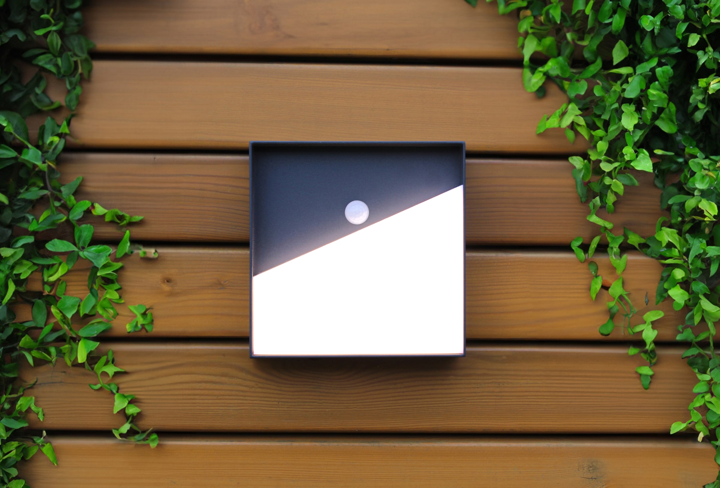 ECO-LIGHT LED Außen-Wandleuchte »LED-Wandleuchte MEG + PIR«, 1 flammig, Leuchtmittel LED-Board | LED fest integriert, Akku-Licht für Innen & Außen