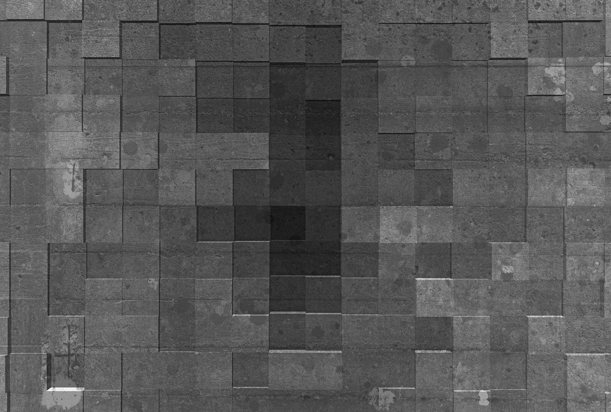 Architects Paper Fototapete "Atelier 47 Mosaic Tiles 1" geometrisch glatt Vlies, Wand, Schräge, Decke