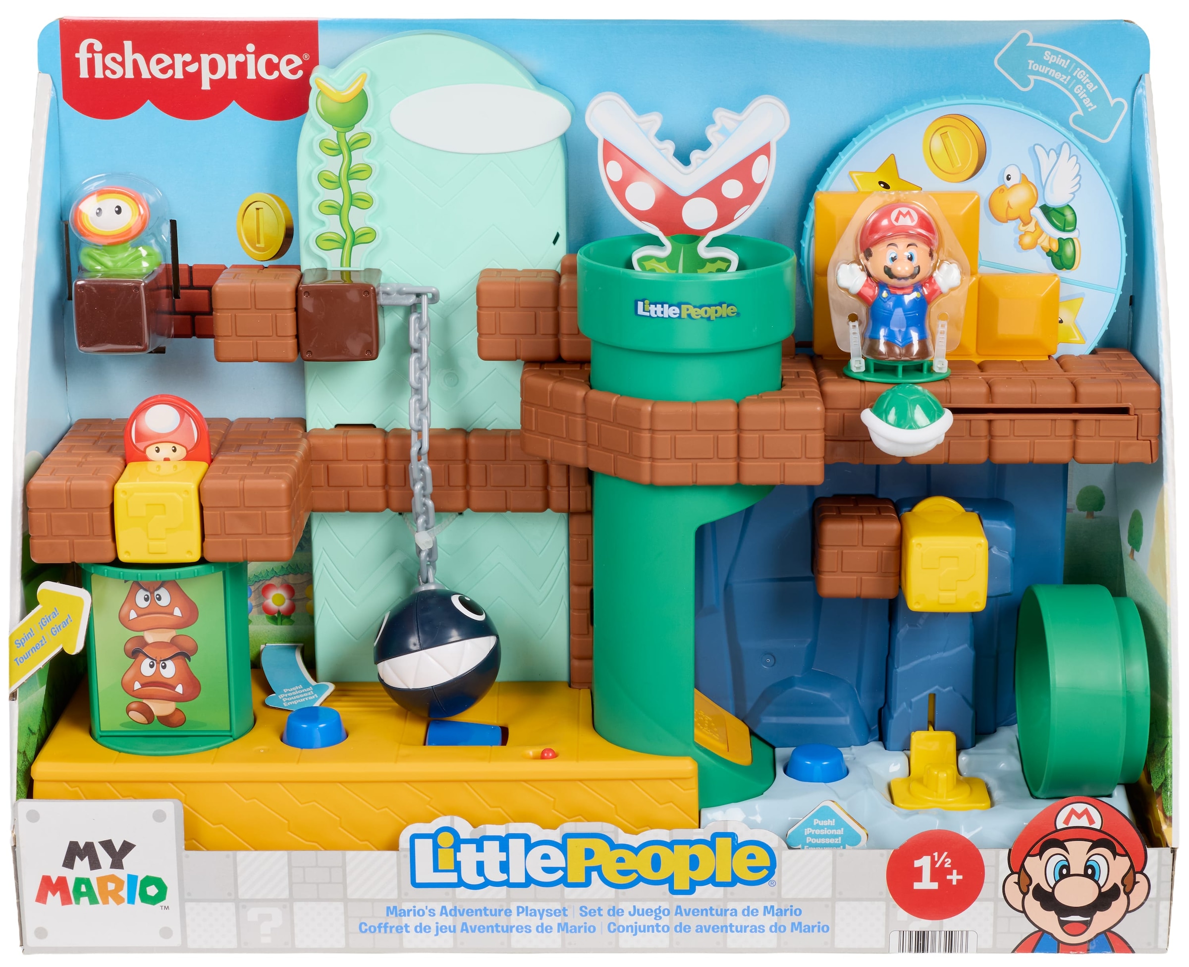 Fisher-Price® Spielwelt »Little People Super Mario World Power Up Spielset«