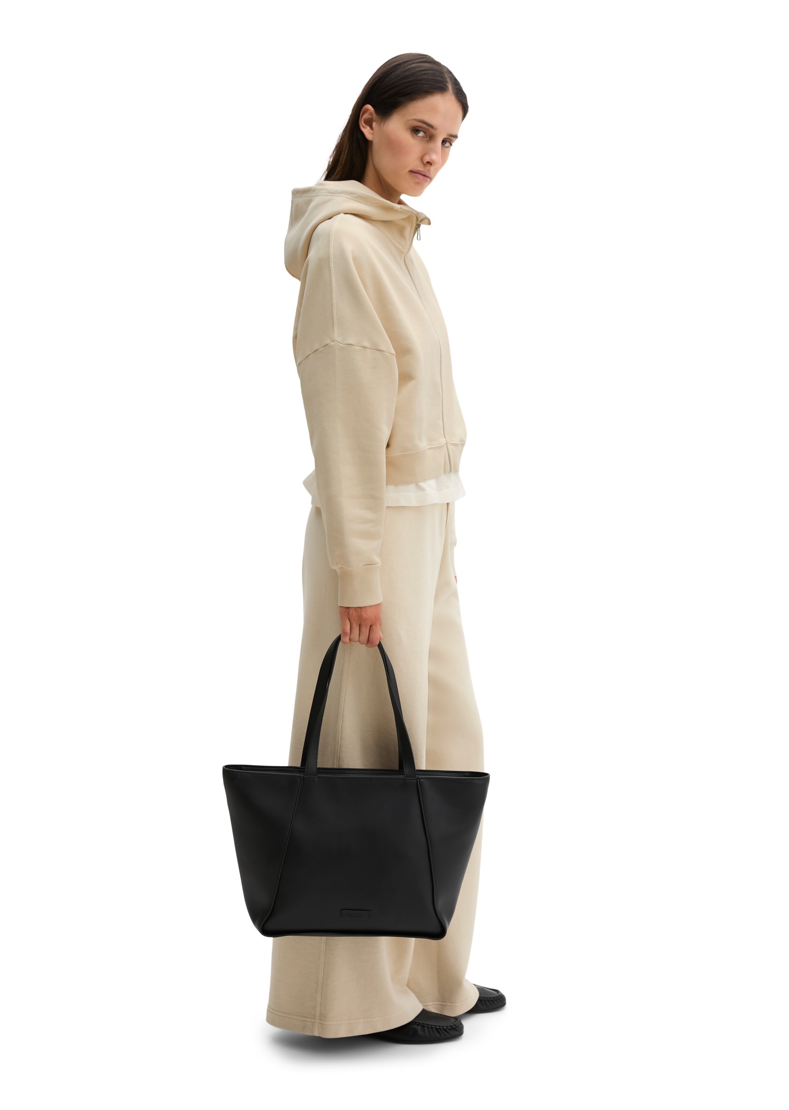 Marc O'Polo Shopper »aus einer Lederalternative aus recyceltem Polyester«