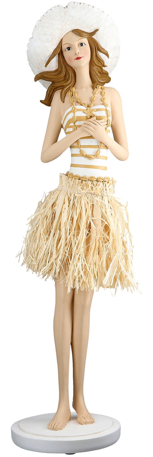 GILDE Dekofigur »Figur Frau Suzanne creme; weiß«